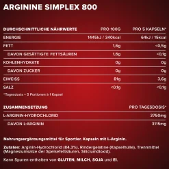 Arginin Simplex 800