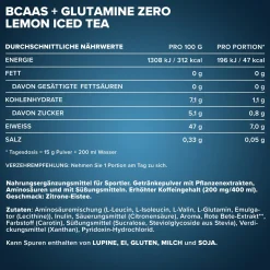 100% BCAAs + Glutamine Zero (500g)