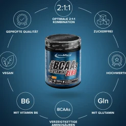 100% BCAAs + Glutamine Zero (500g)