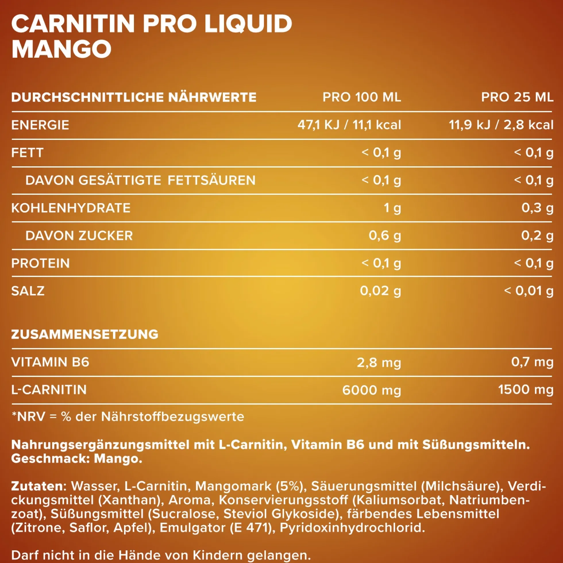 Carnitine Pro Liquid (500ml)