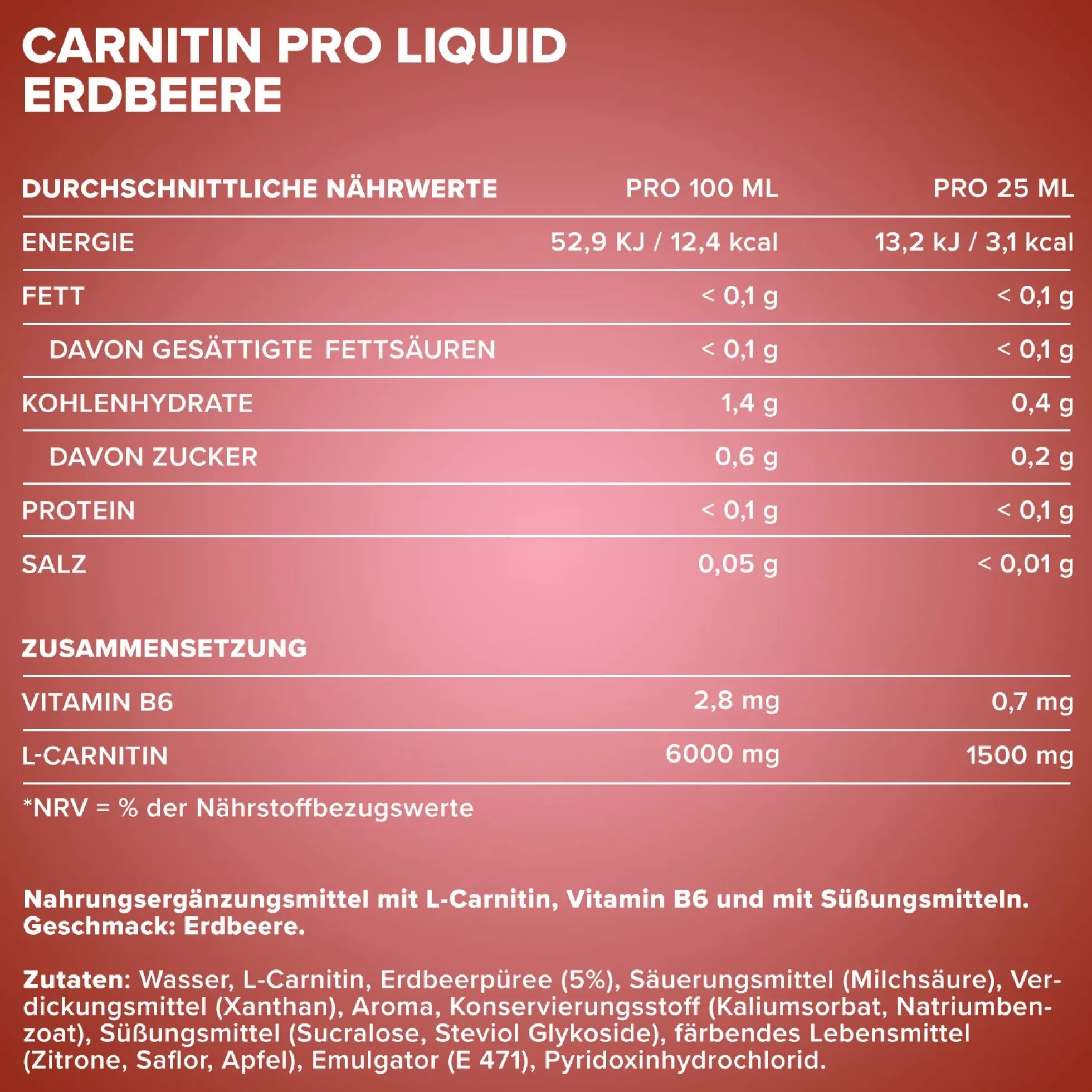 Carnitine Pro Liquid (500ml)