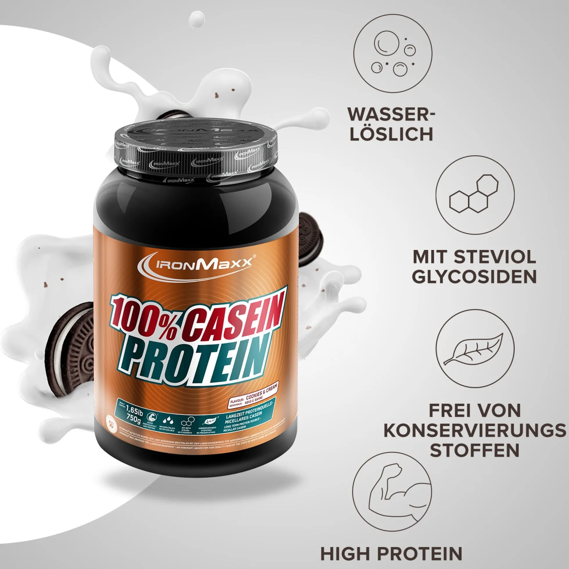 100% Casein Protein (750g)