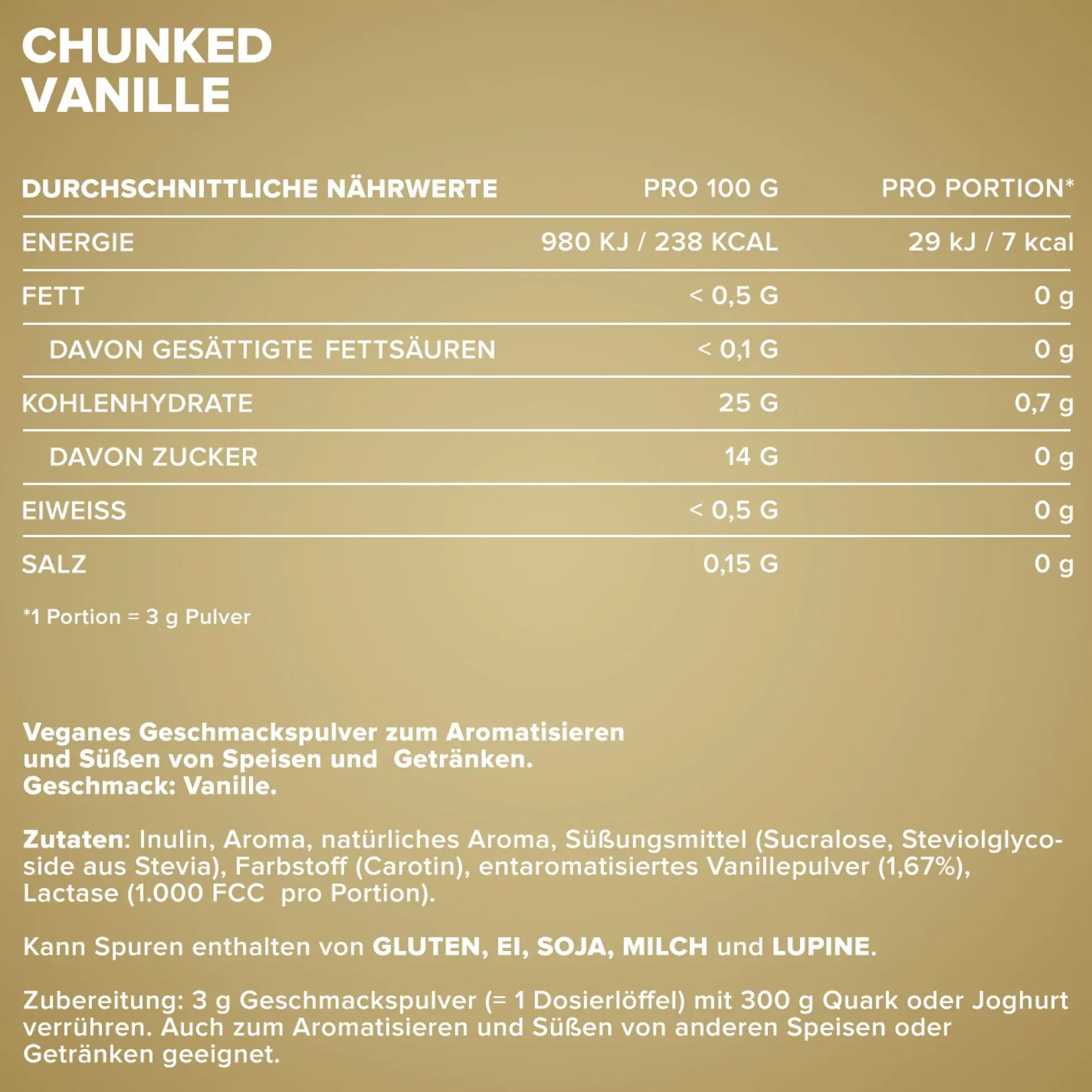Chunked (150g)