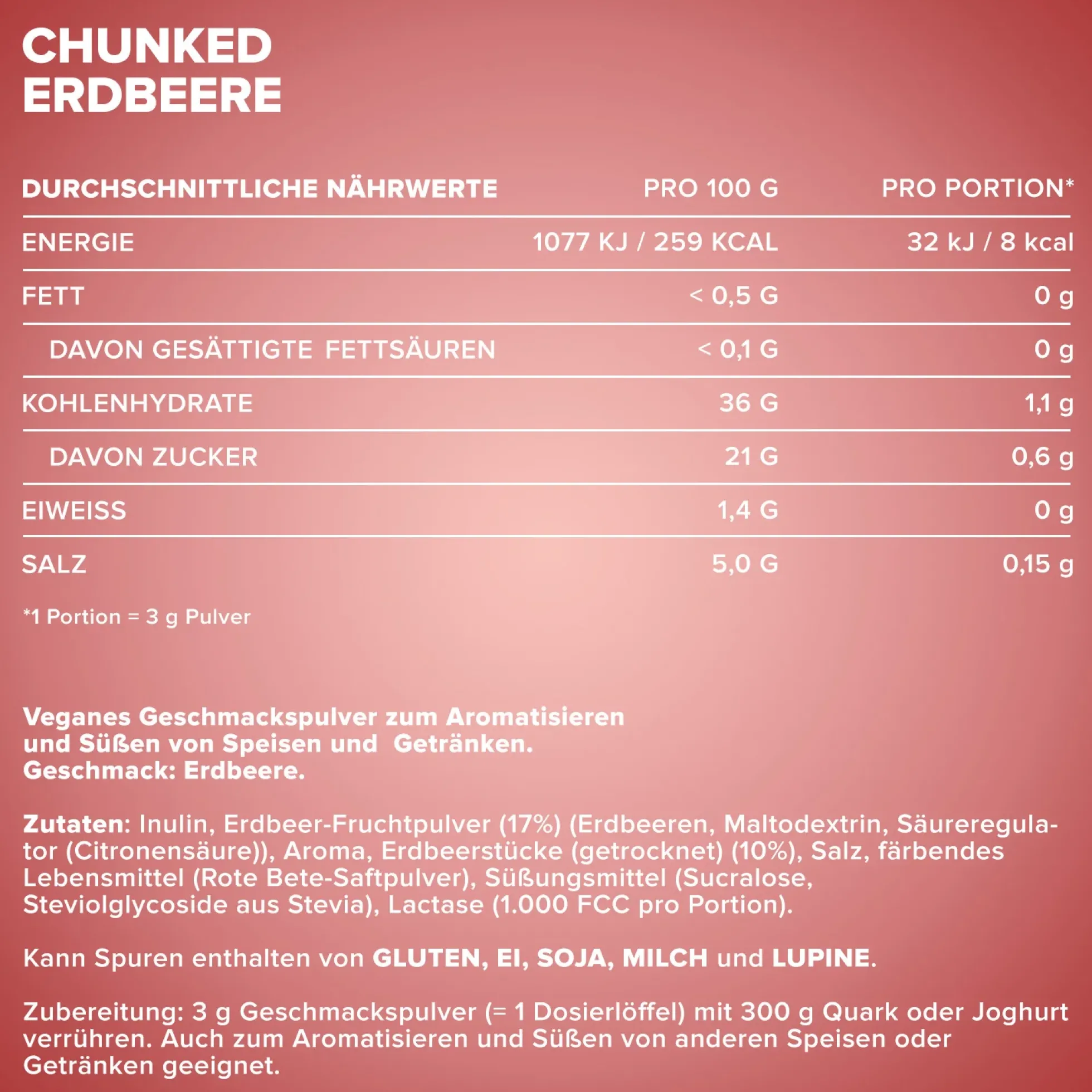 Chunked (150g)