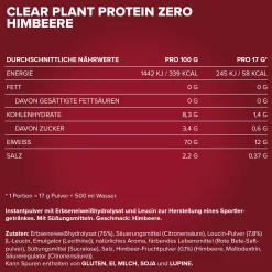 Clear Plant Protein ZERO (400g)