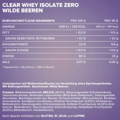 Clear Whey Isolate ZERO (30g)