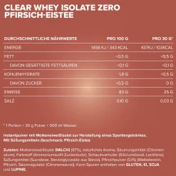 Clear Whey Isolate ZERO (400g)