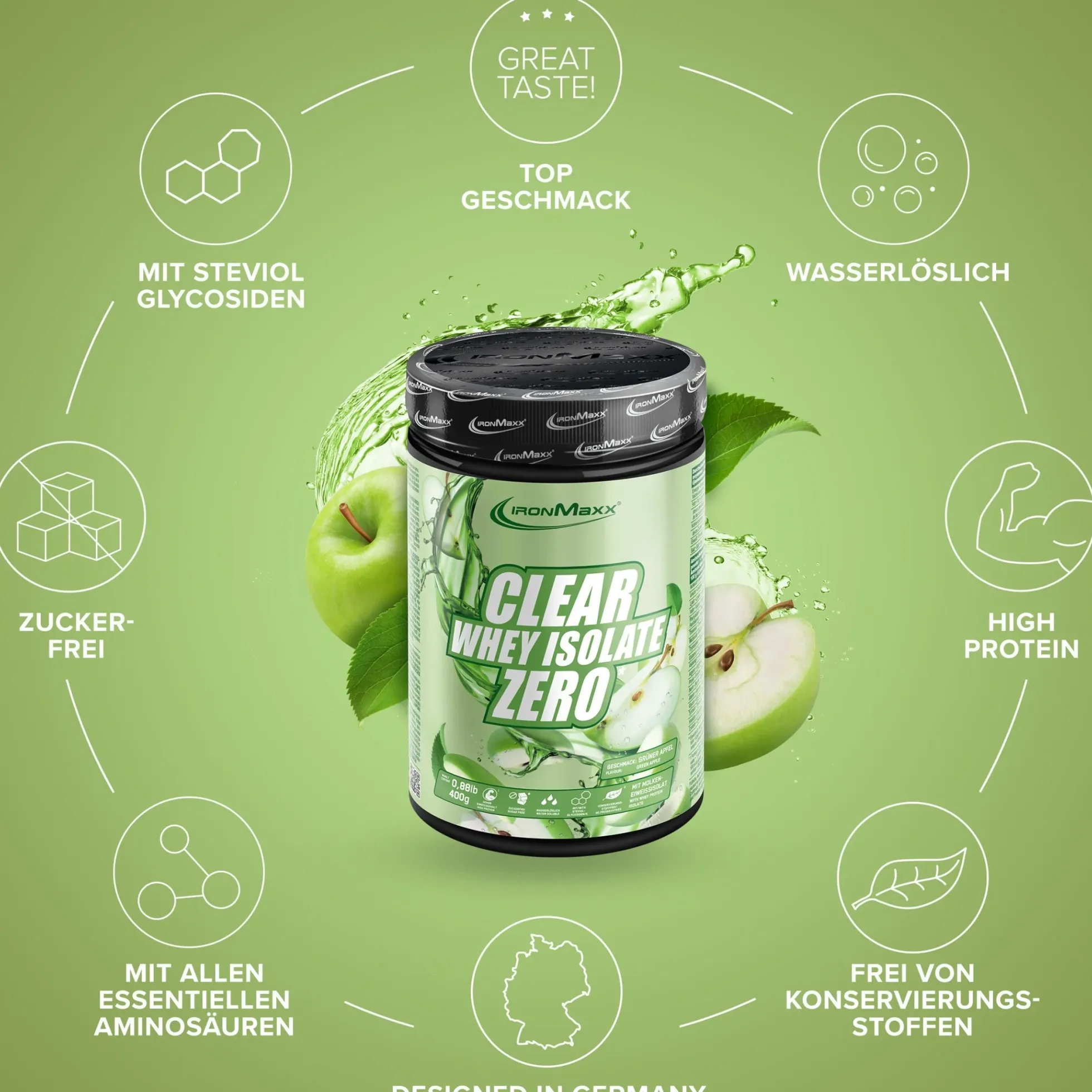 Clear Whey Isolate ZERO (400g)