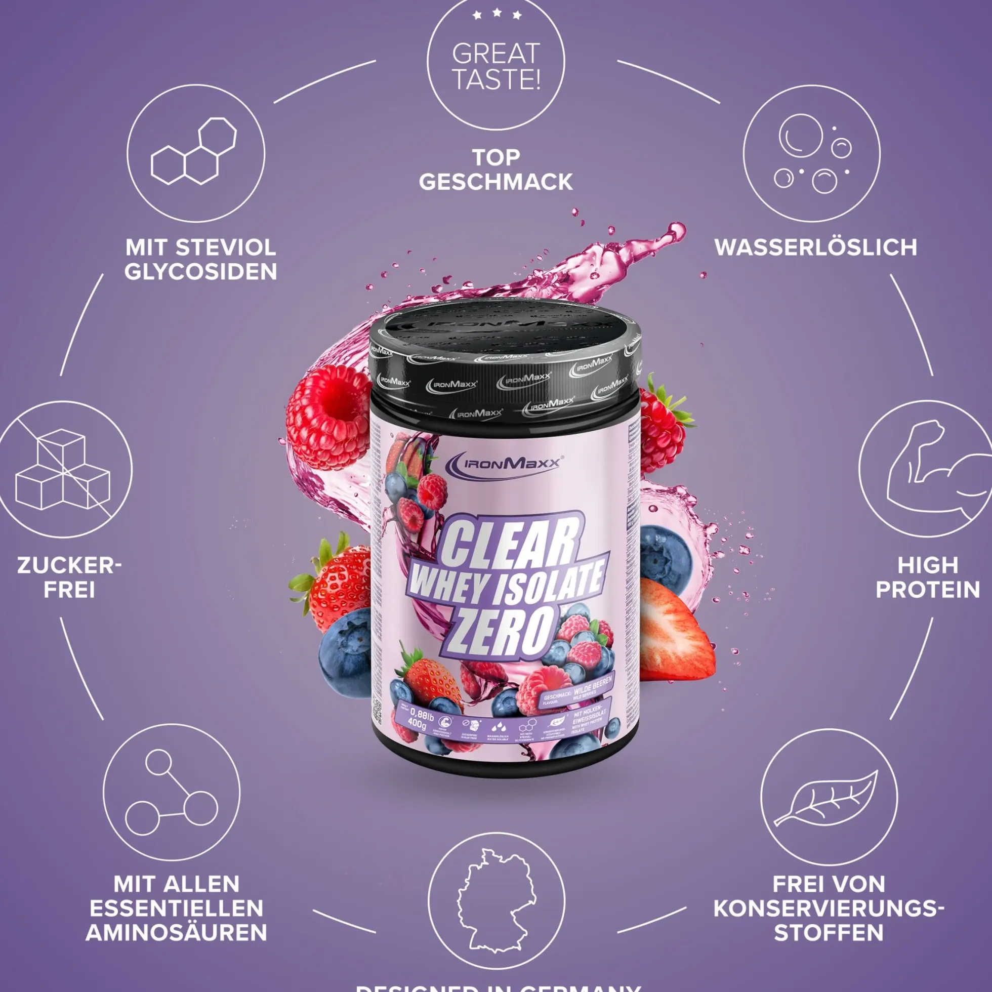 Clear Whey Isolate ZERO (400g)