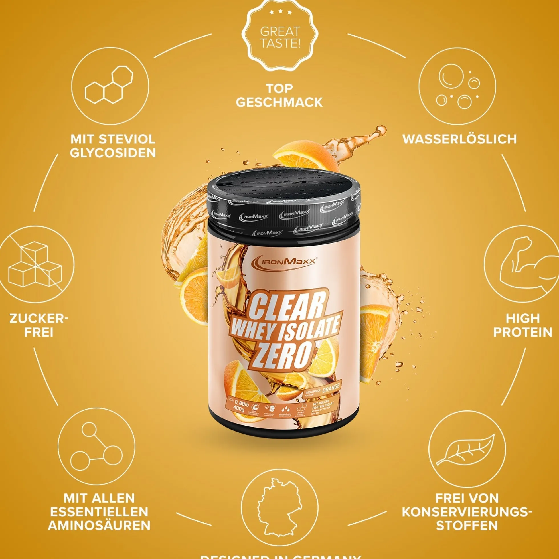 Clear Whey Isolate ZERO (400g)