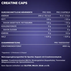 Creatine Caps Monohydrat