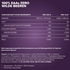100% EAAs Zero (500g)