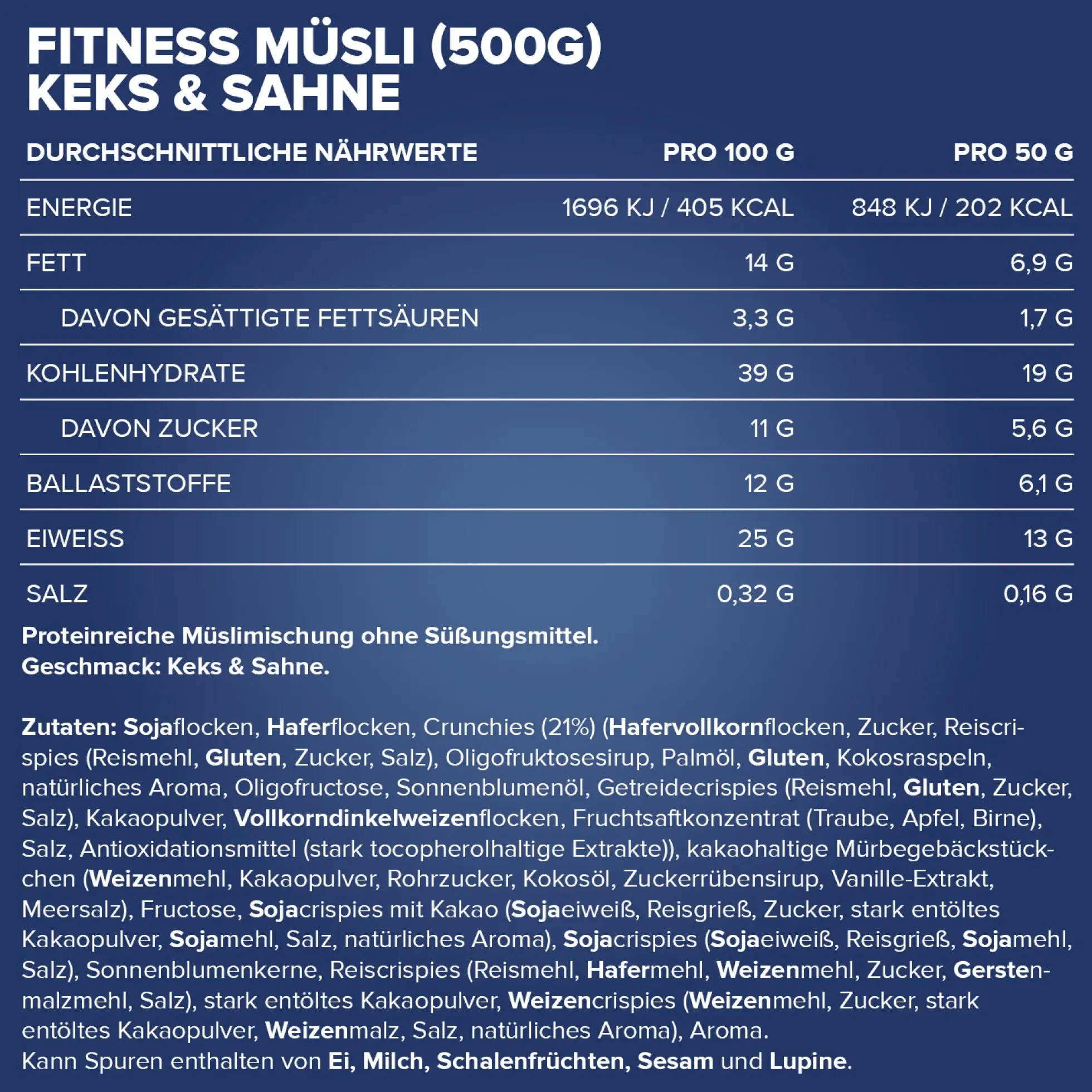 Fitness Müsli (500g)
