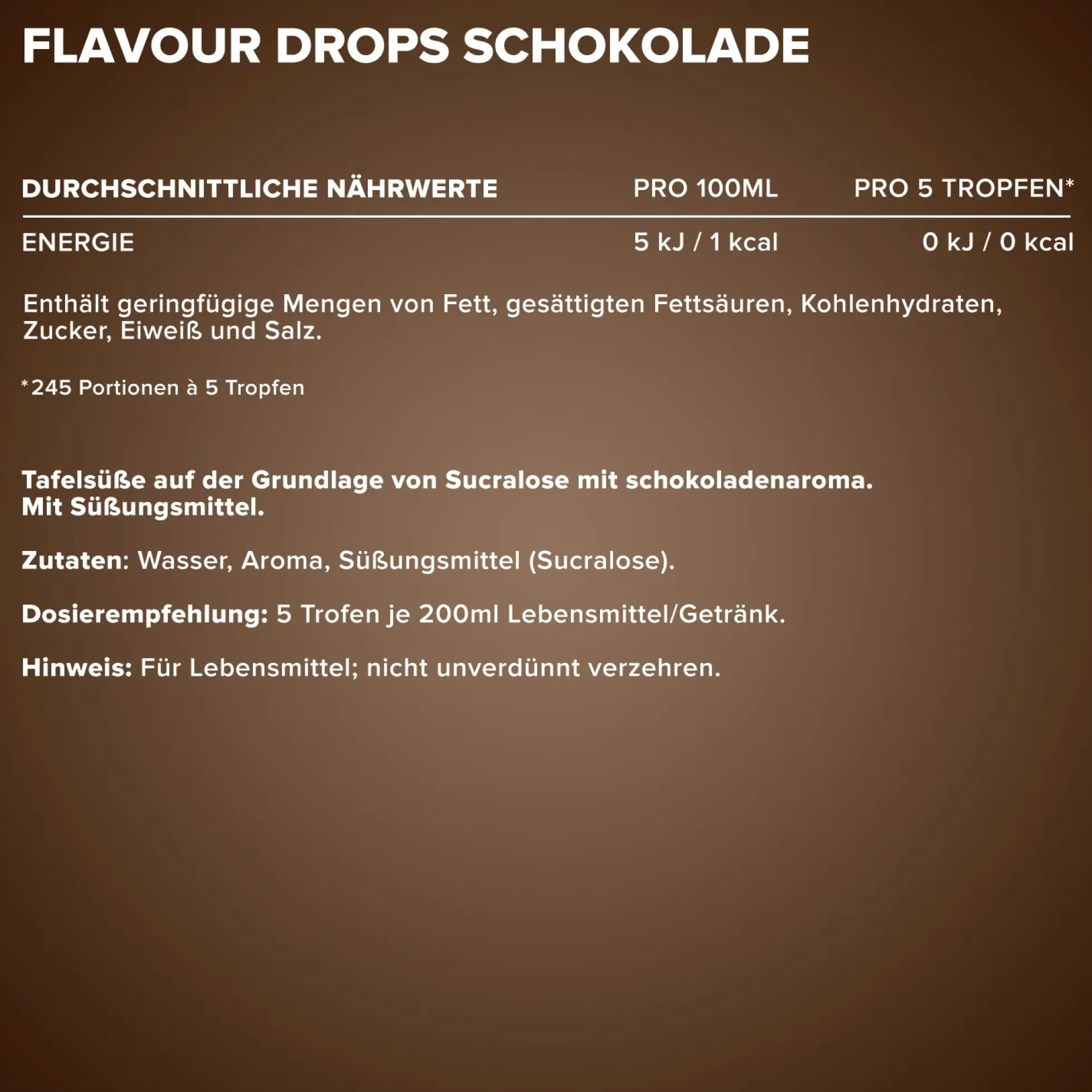 Flavour Drops (50ml)