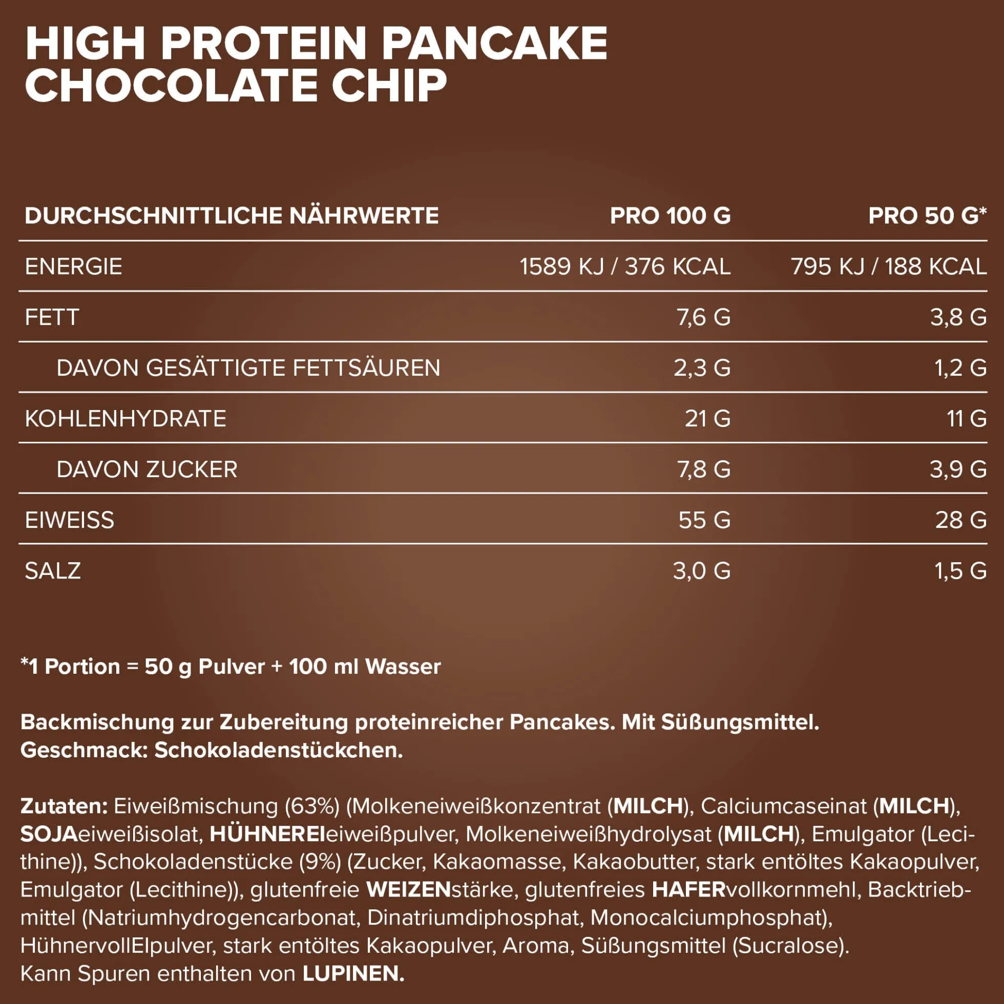 High Protein Pancake (450g)