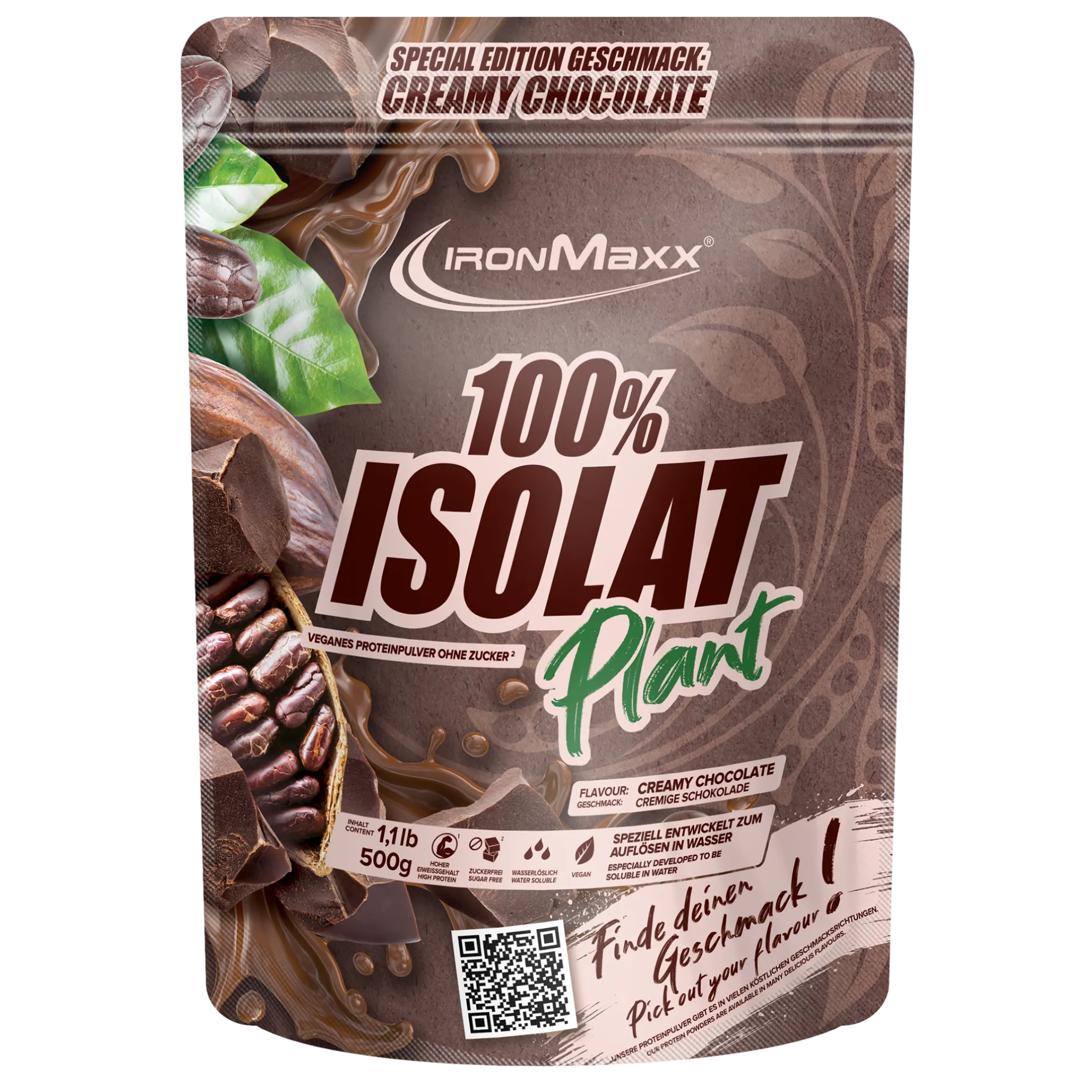 100% Isolat Plant (500g)
