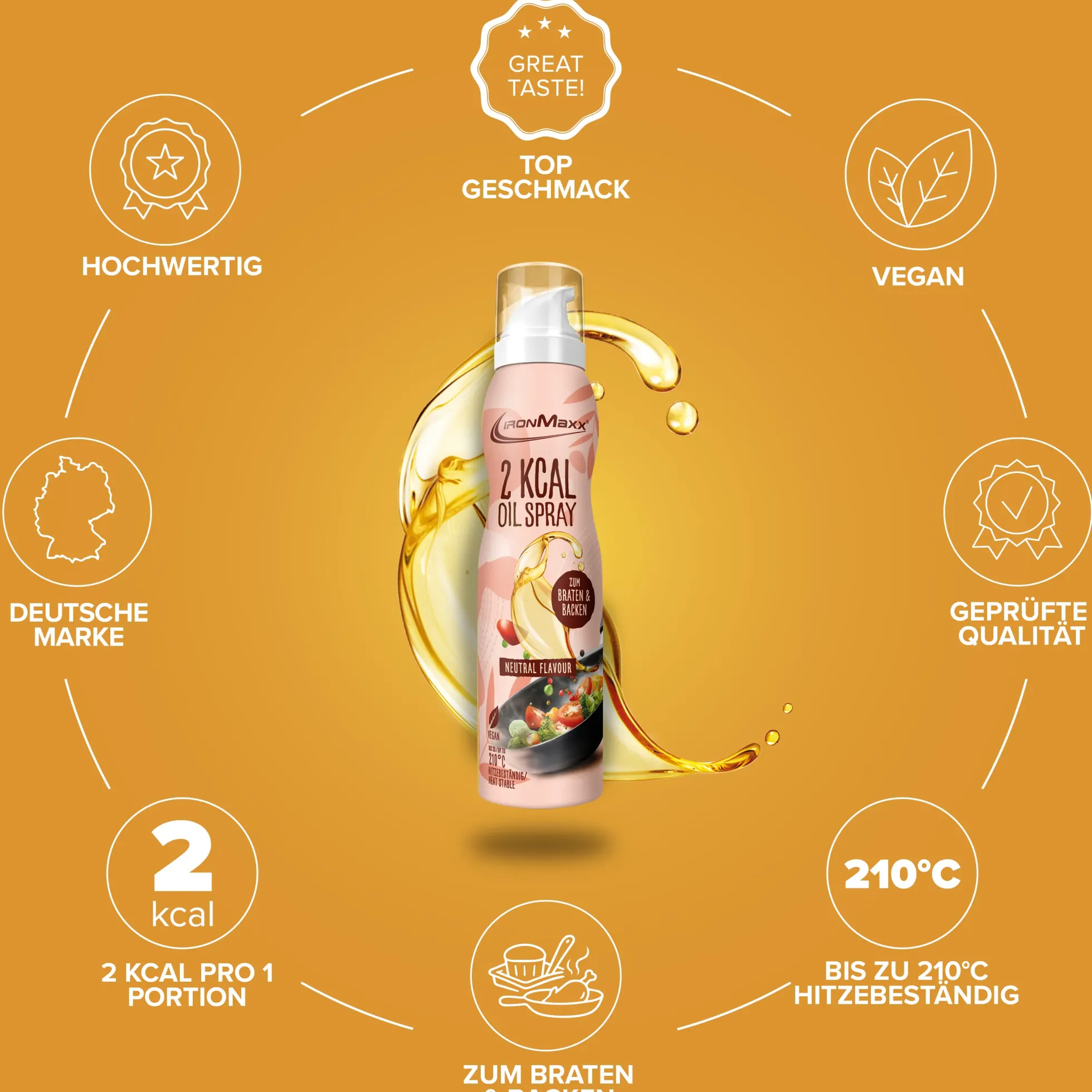 2 kcal Oil Spray (200ml)