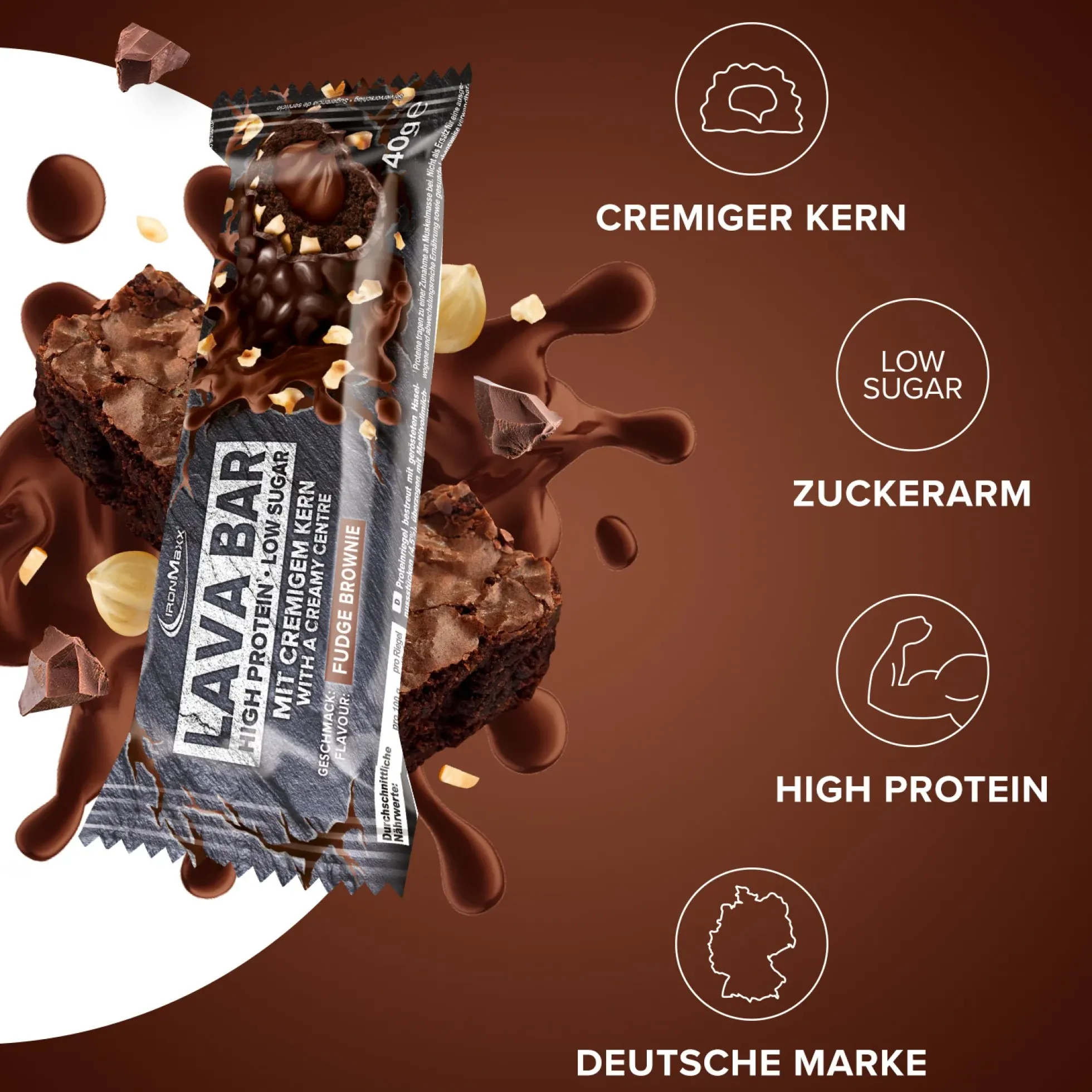 Lava Bar Protein Riegel (40g)