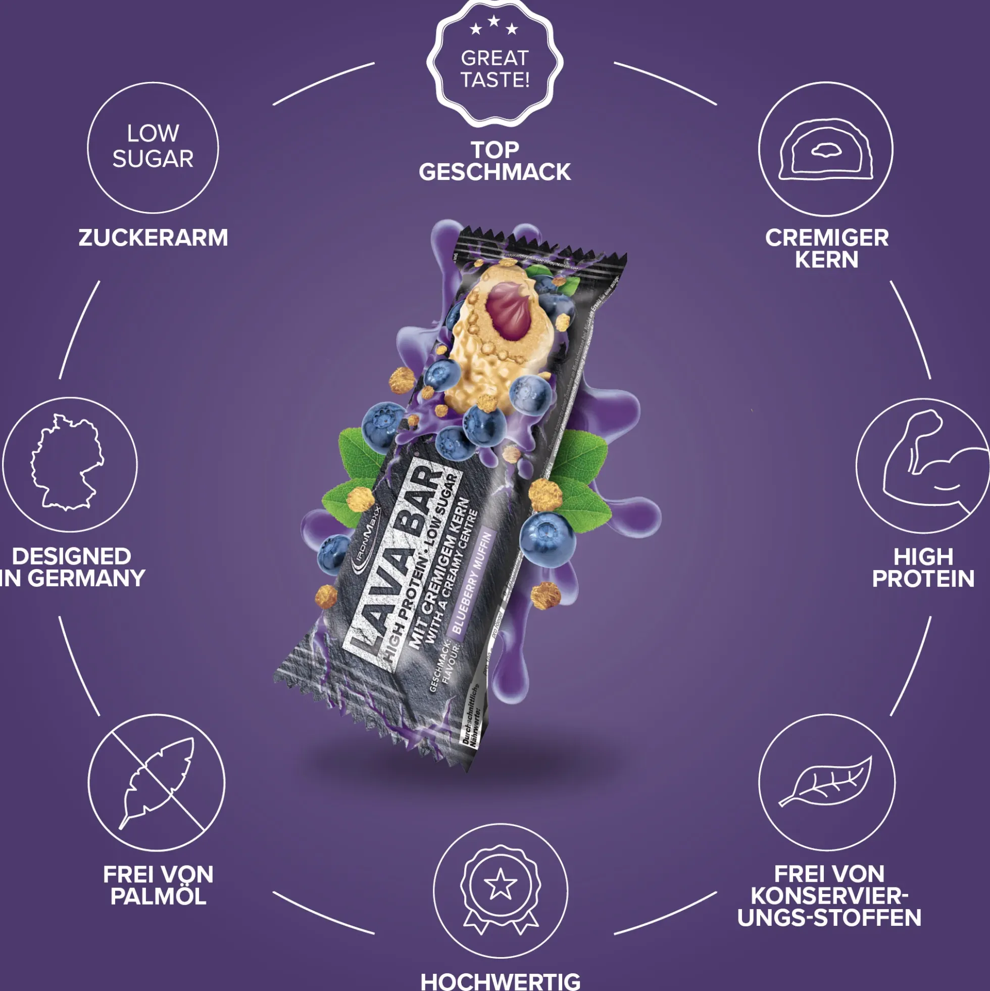 Lava Bar Protein Riegel (40g)