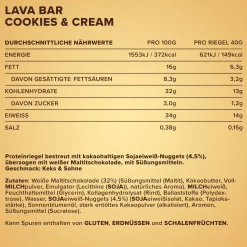 Lava Bar Protein Riegel (18x40g)
