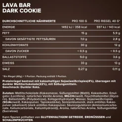 Lava Bar Protein Riegel (18x40g)