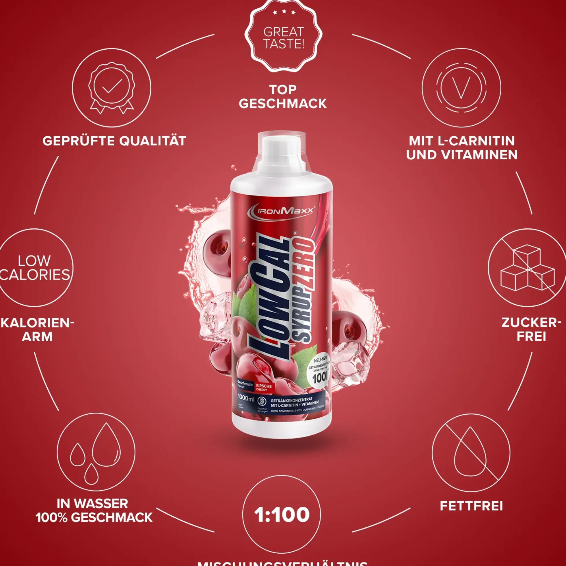LowCal Syrup Zero (1000ml)