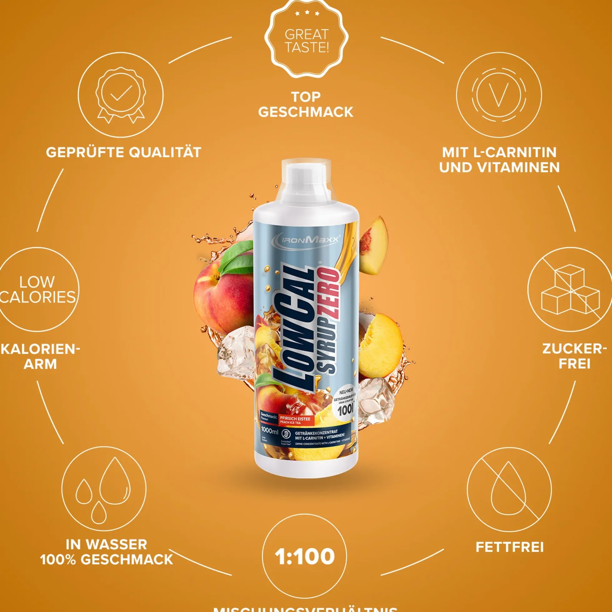 LowCal Syrup Zero (1000ml)