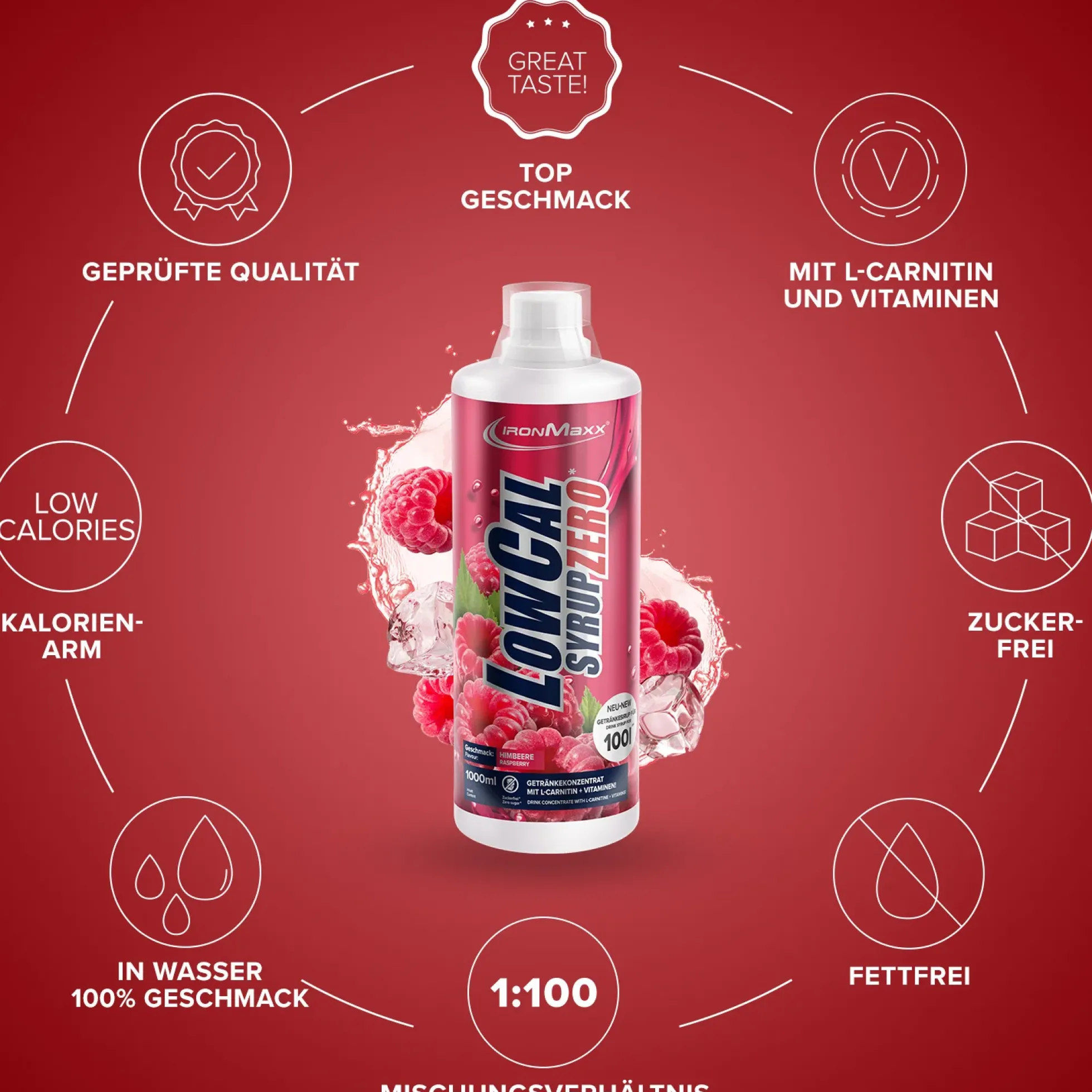 LowCal Syrup Zero (1000ml)