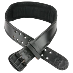 Premium Lifting Belt Black Leather