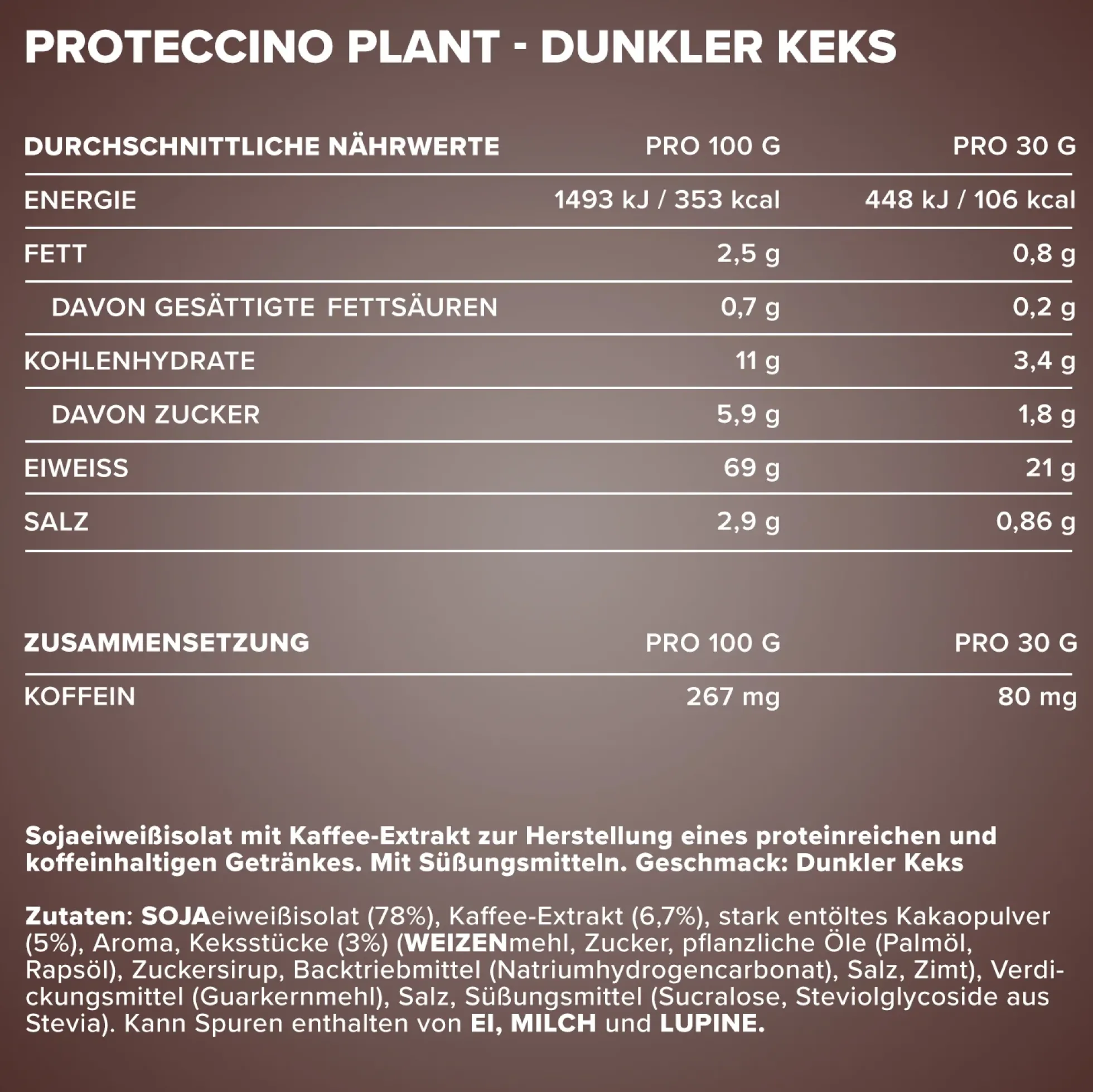 Proteccino Plant (500g)