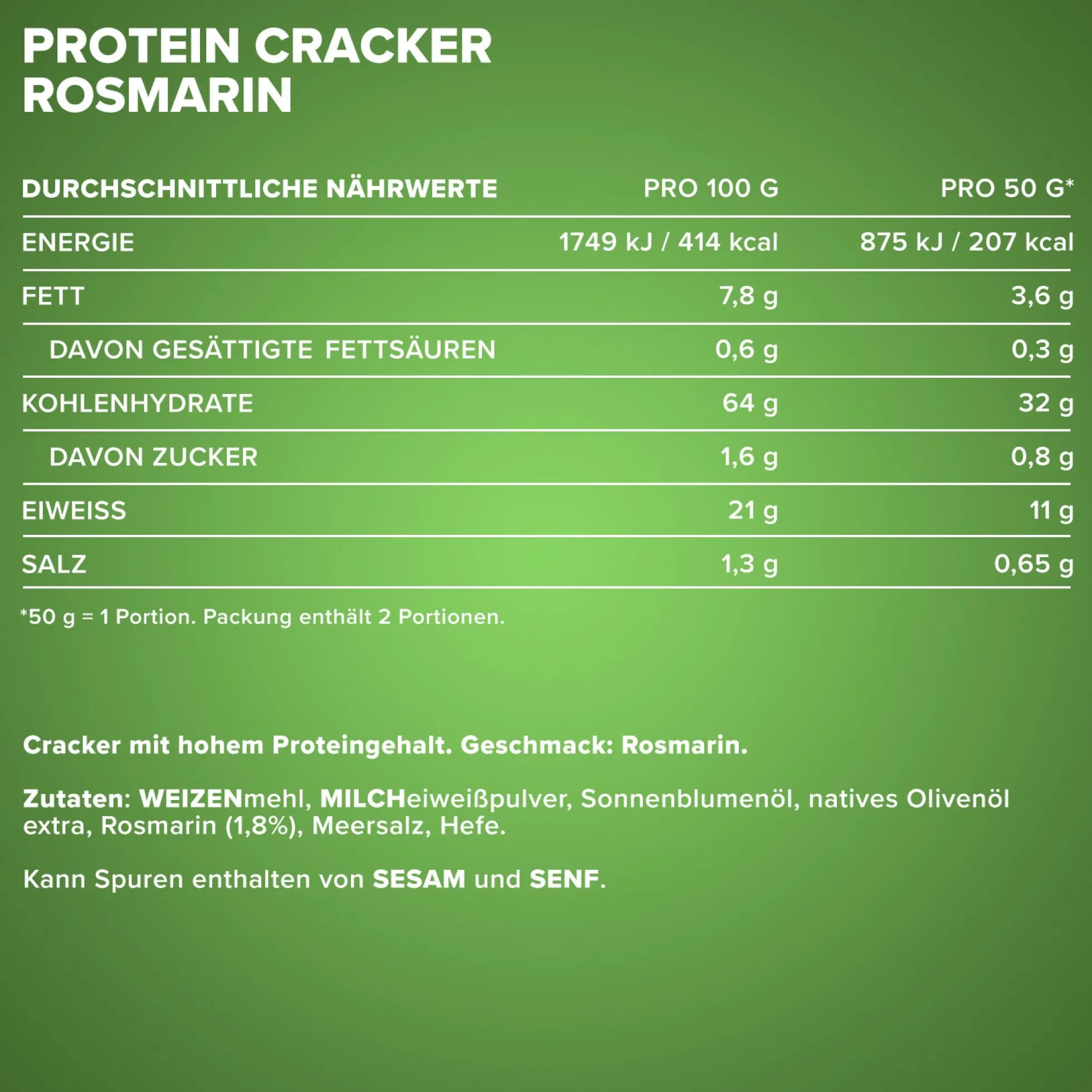 Protein Cracker (100g)