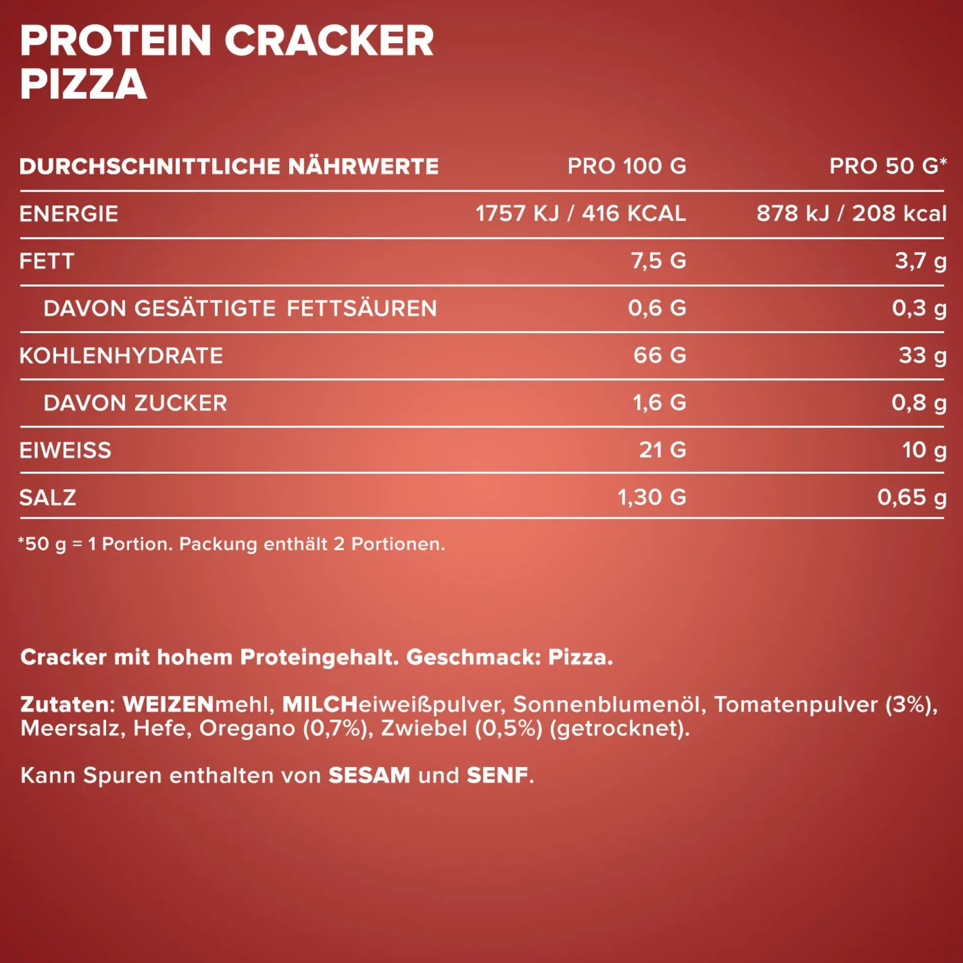 Protein Cracker (100g)