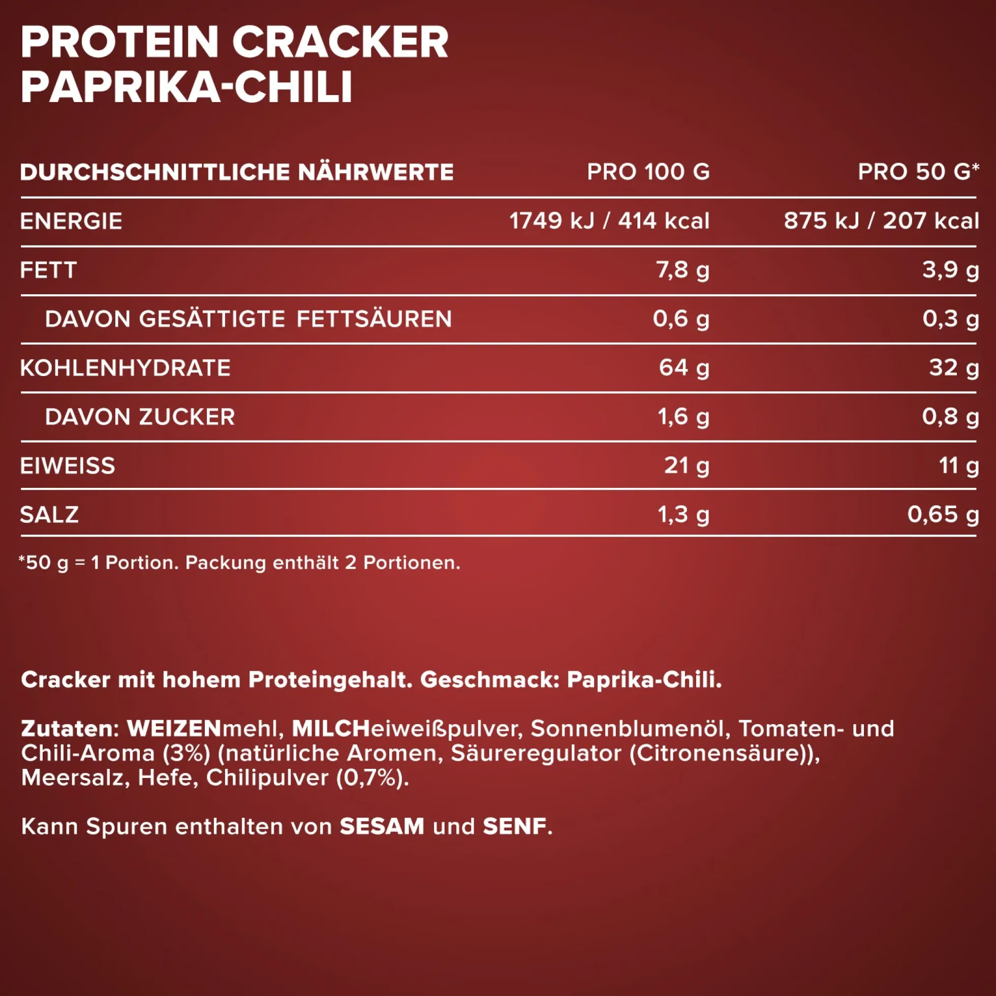 Protein Cracker (100g)