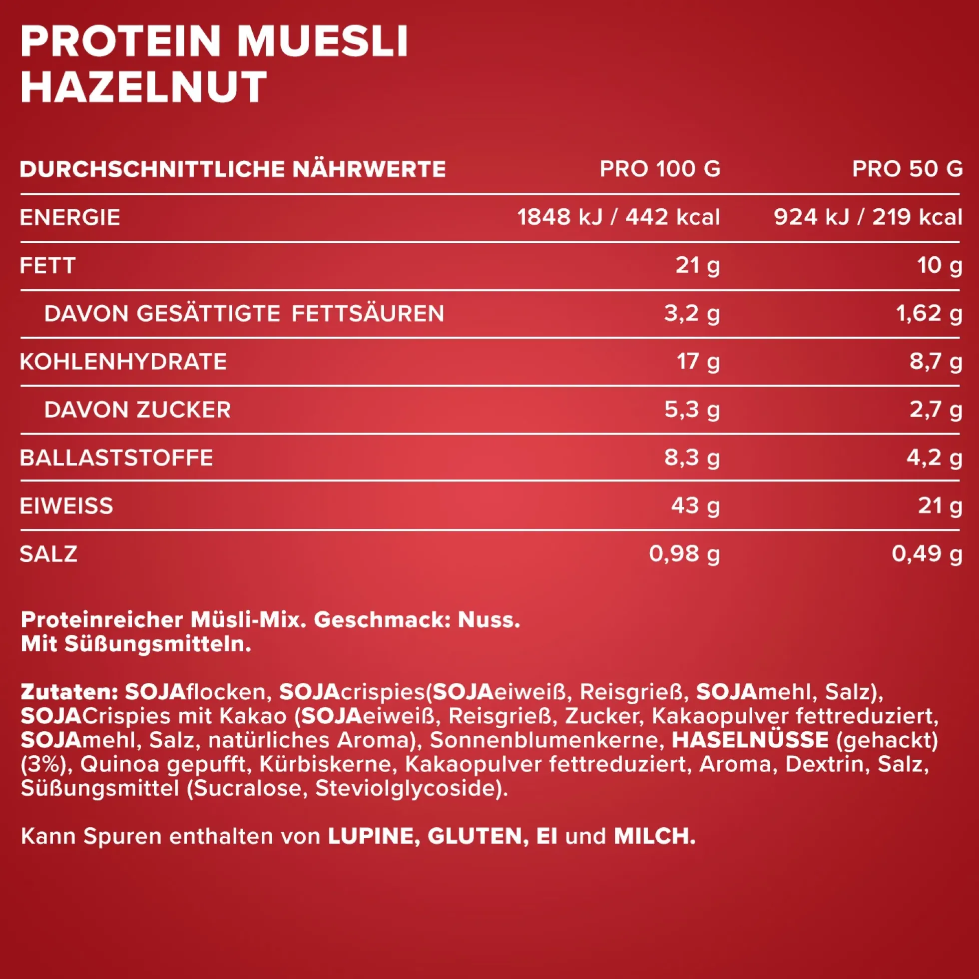 Protein Müsli (2000g)
