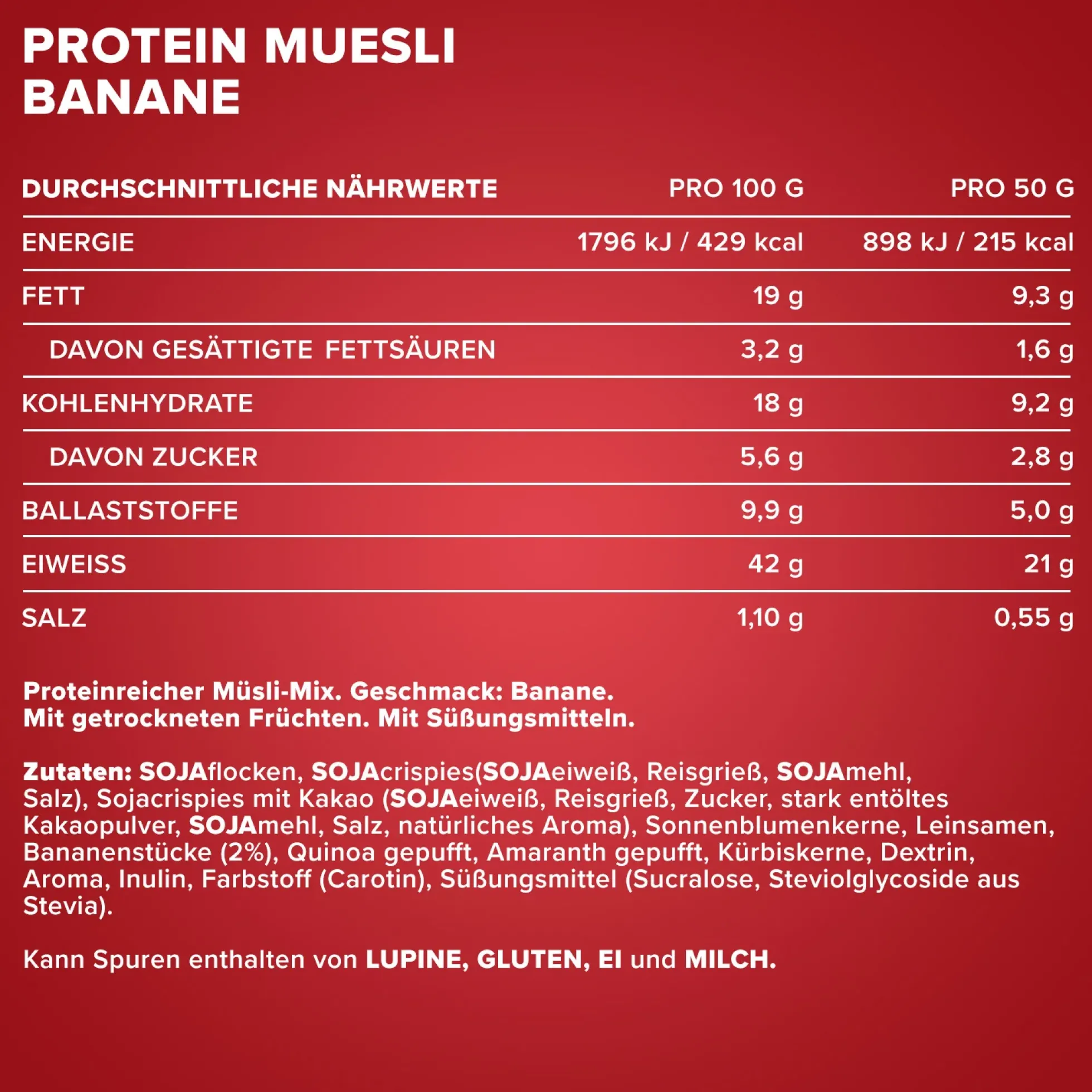 Protein Müsli (550g)