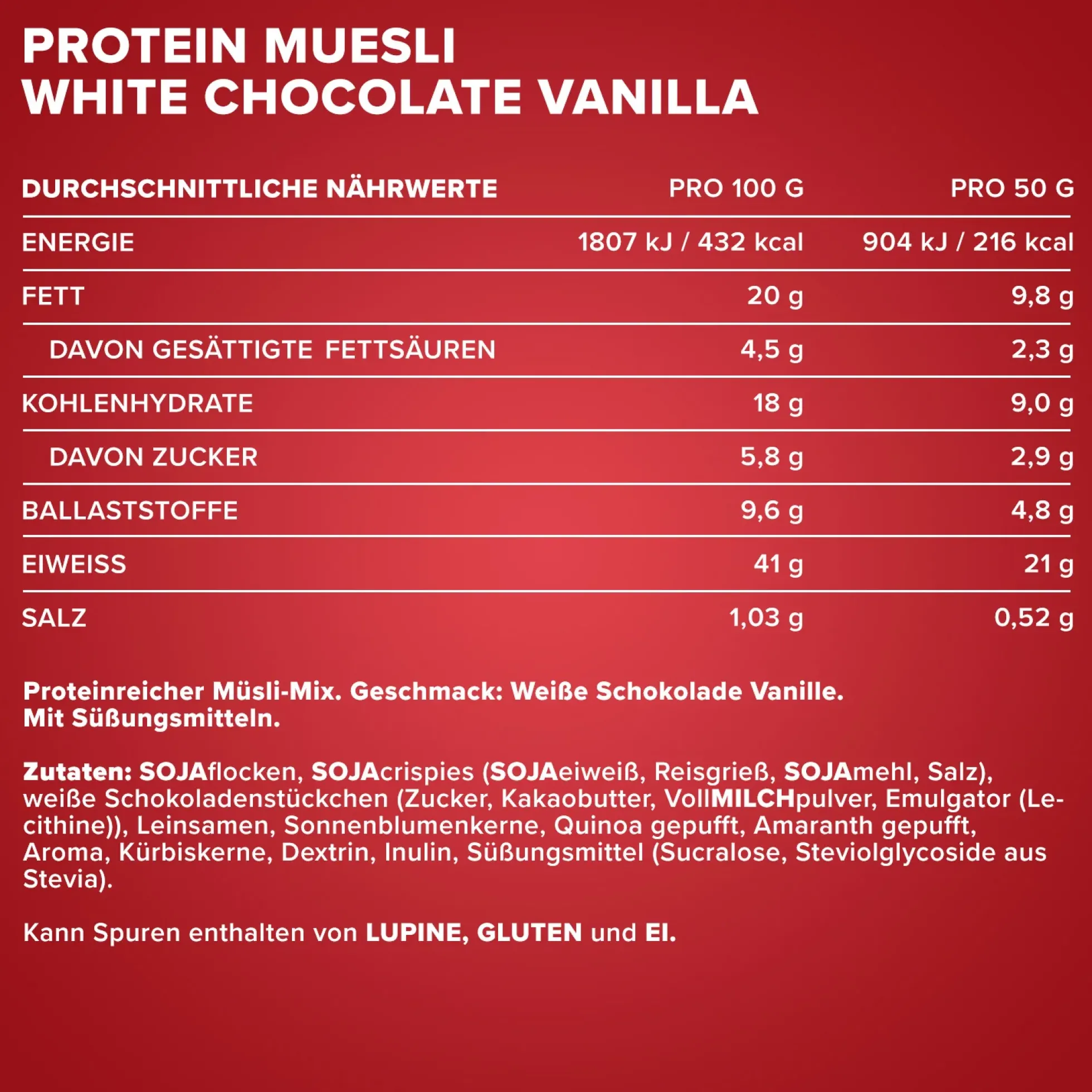 Protein Müsli (2000g)