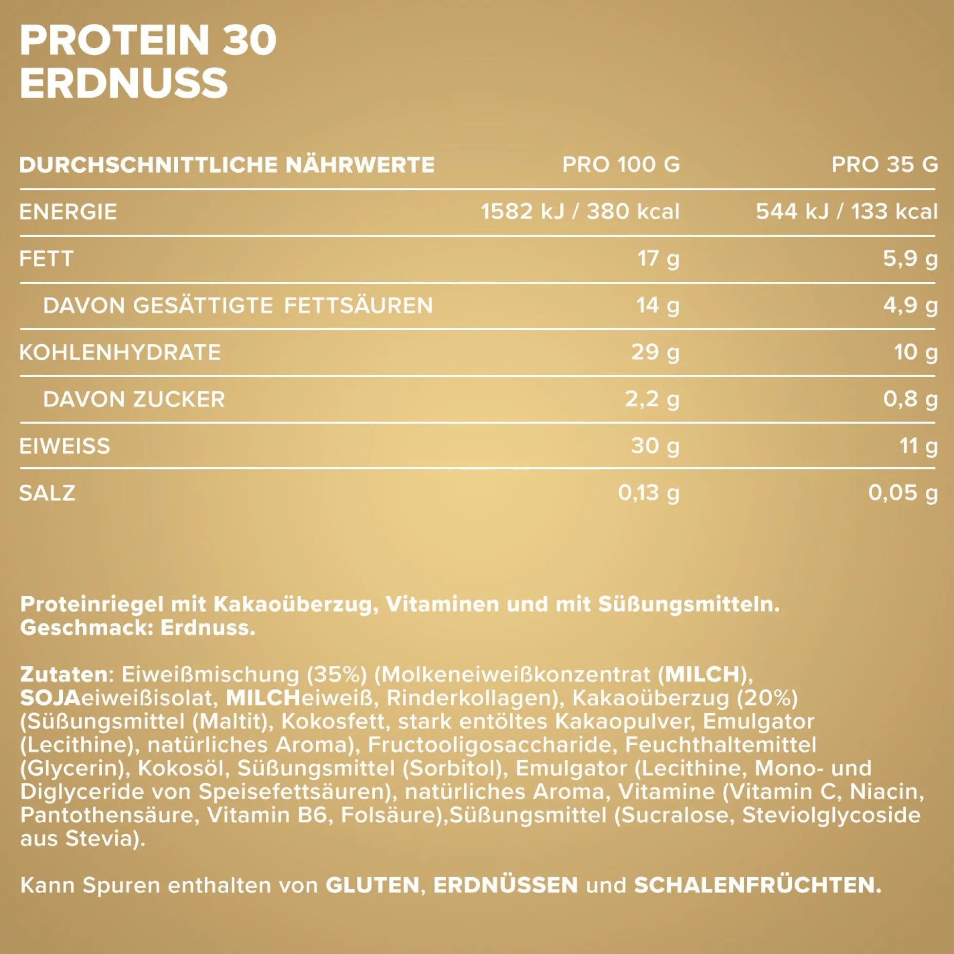 Protein 30 Protein Riegel (35g)