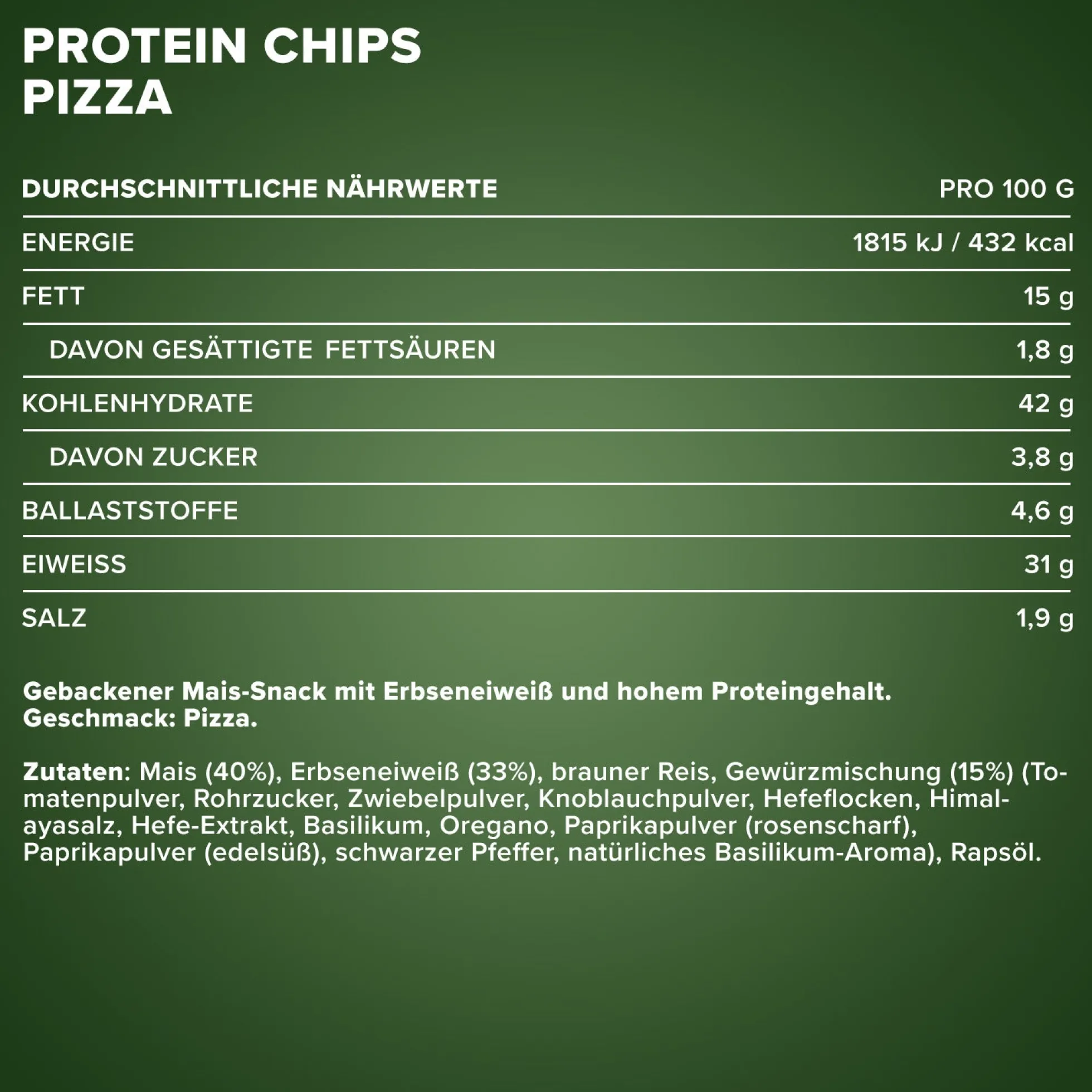 Protein Tortilla Chips 1.0 (60g)