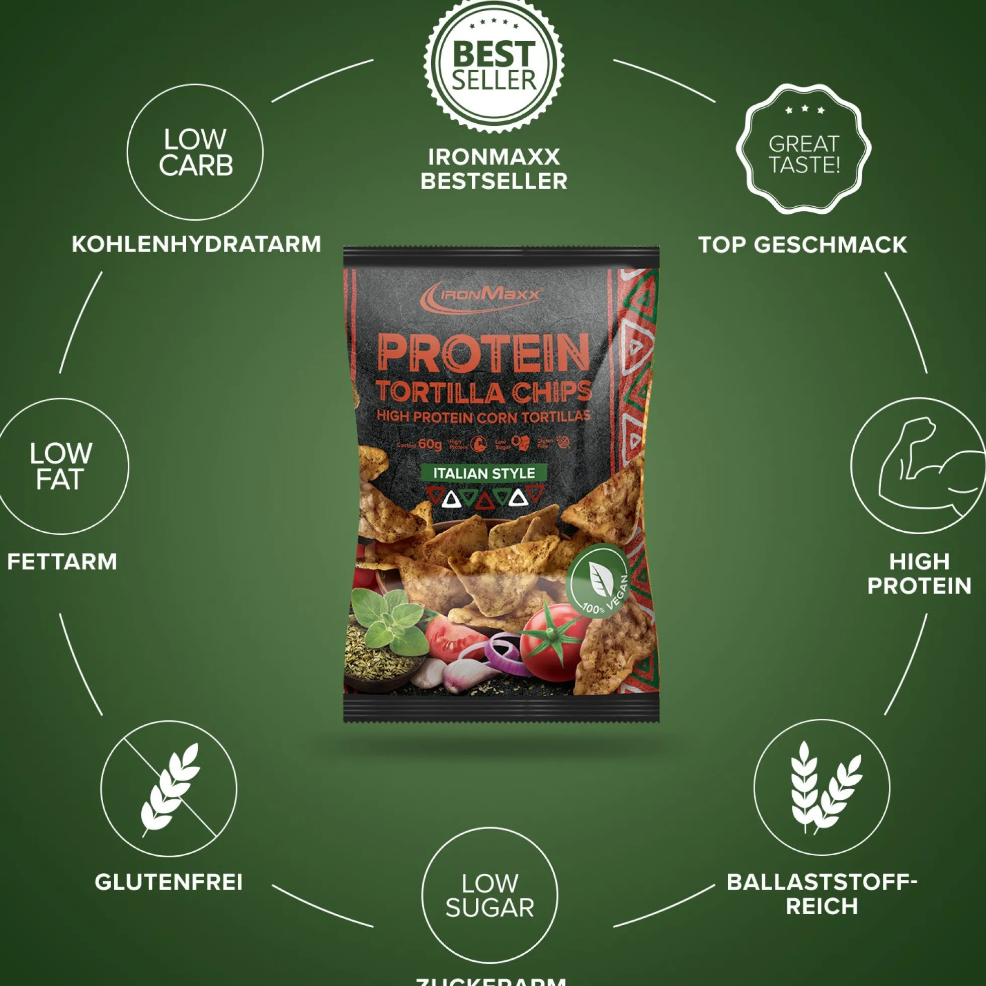 Protein Tortilla Chips 1.0 (60g)
