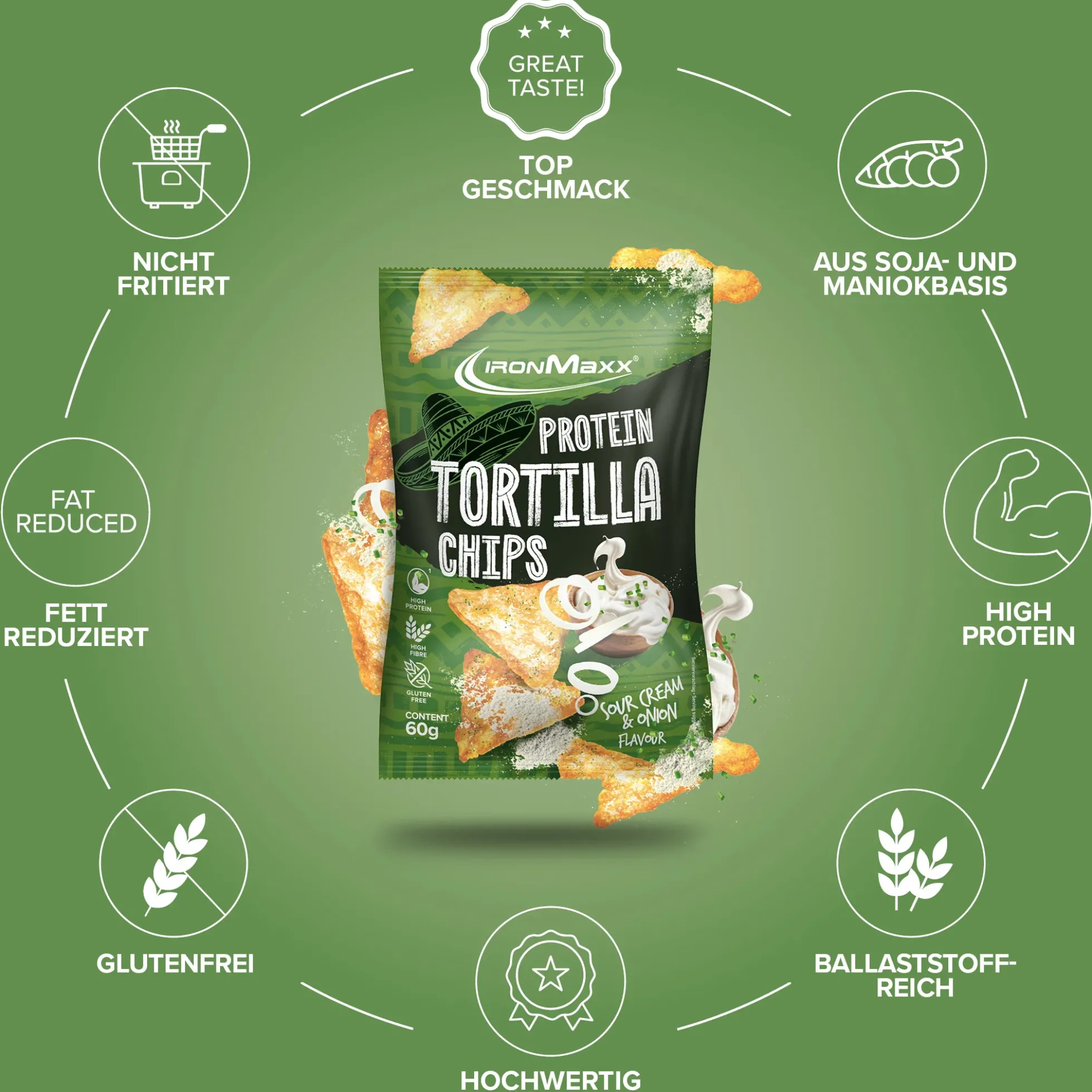 Protein Tortilla Chips 2.0 (60g)