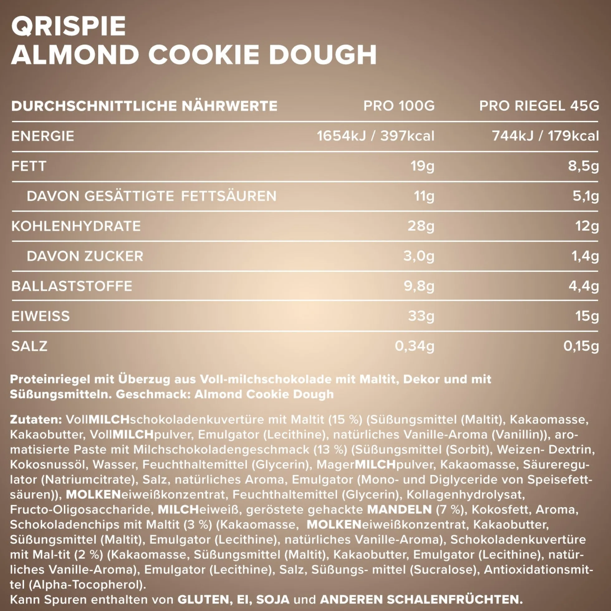 Qrispie Protein Riegel (45g)