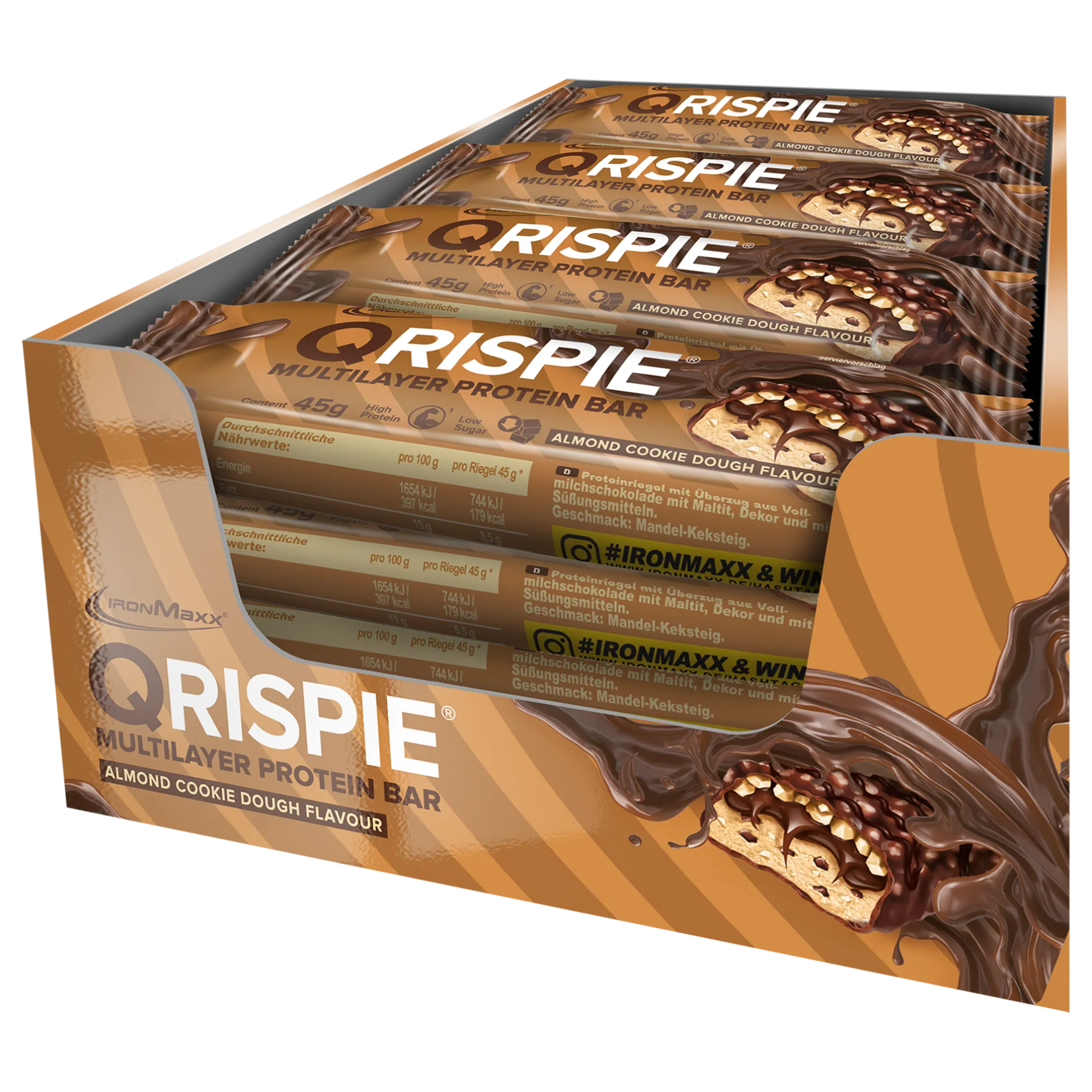 Qrispie Protein Riegel (16x45g)