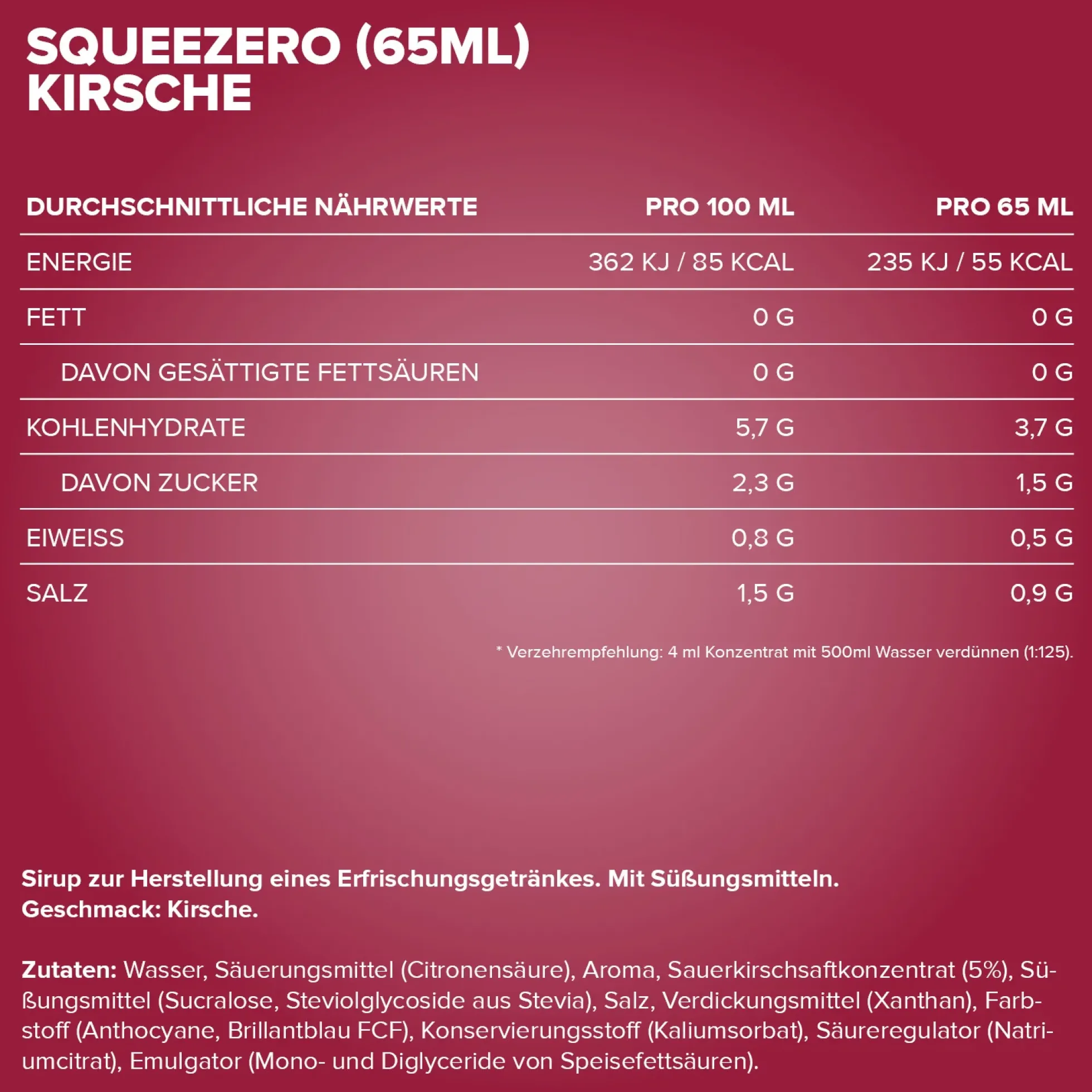 SqueeZero (65ml)