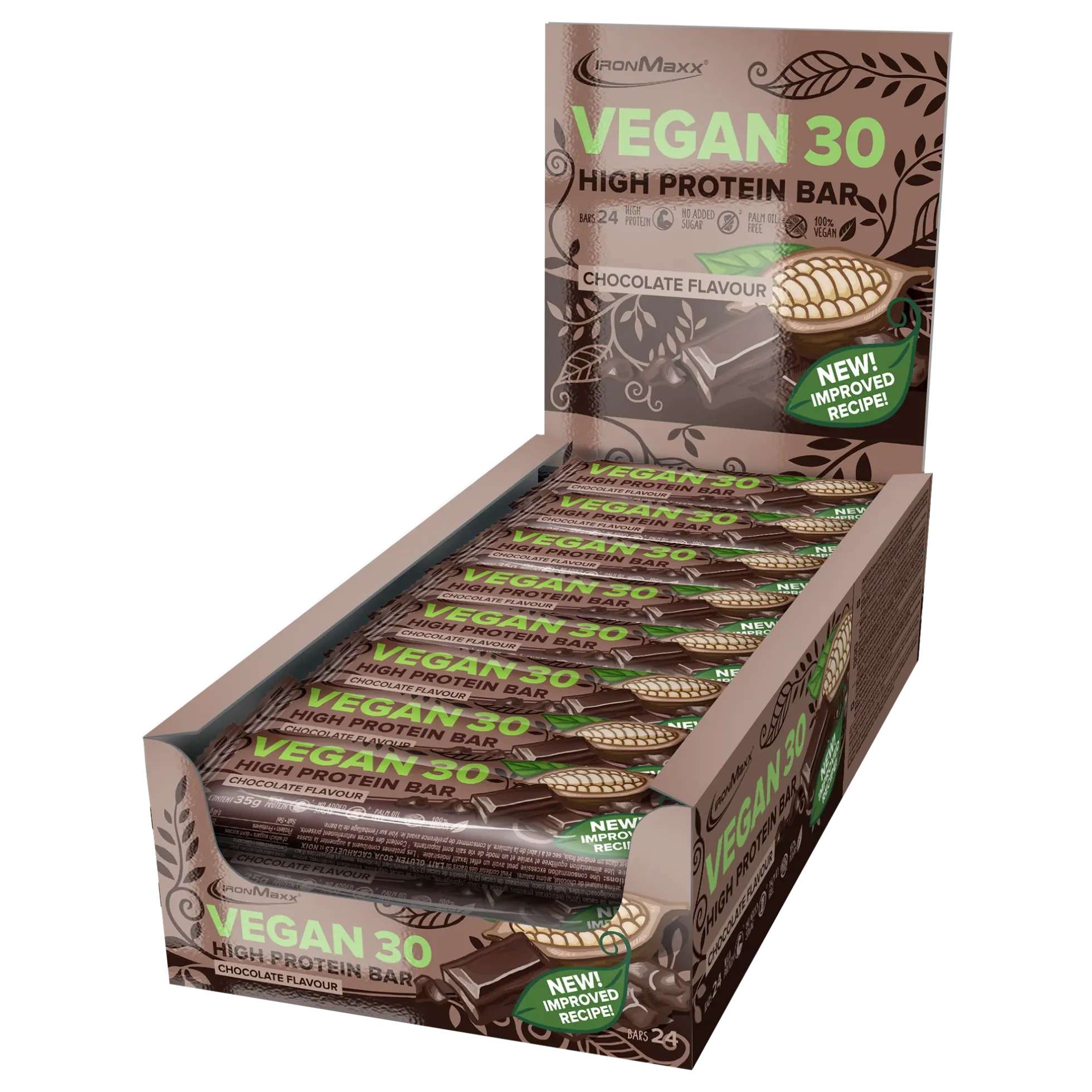 Vegan 30 Protein Riegel (24x35g)