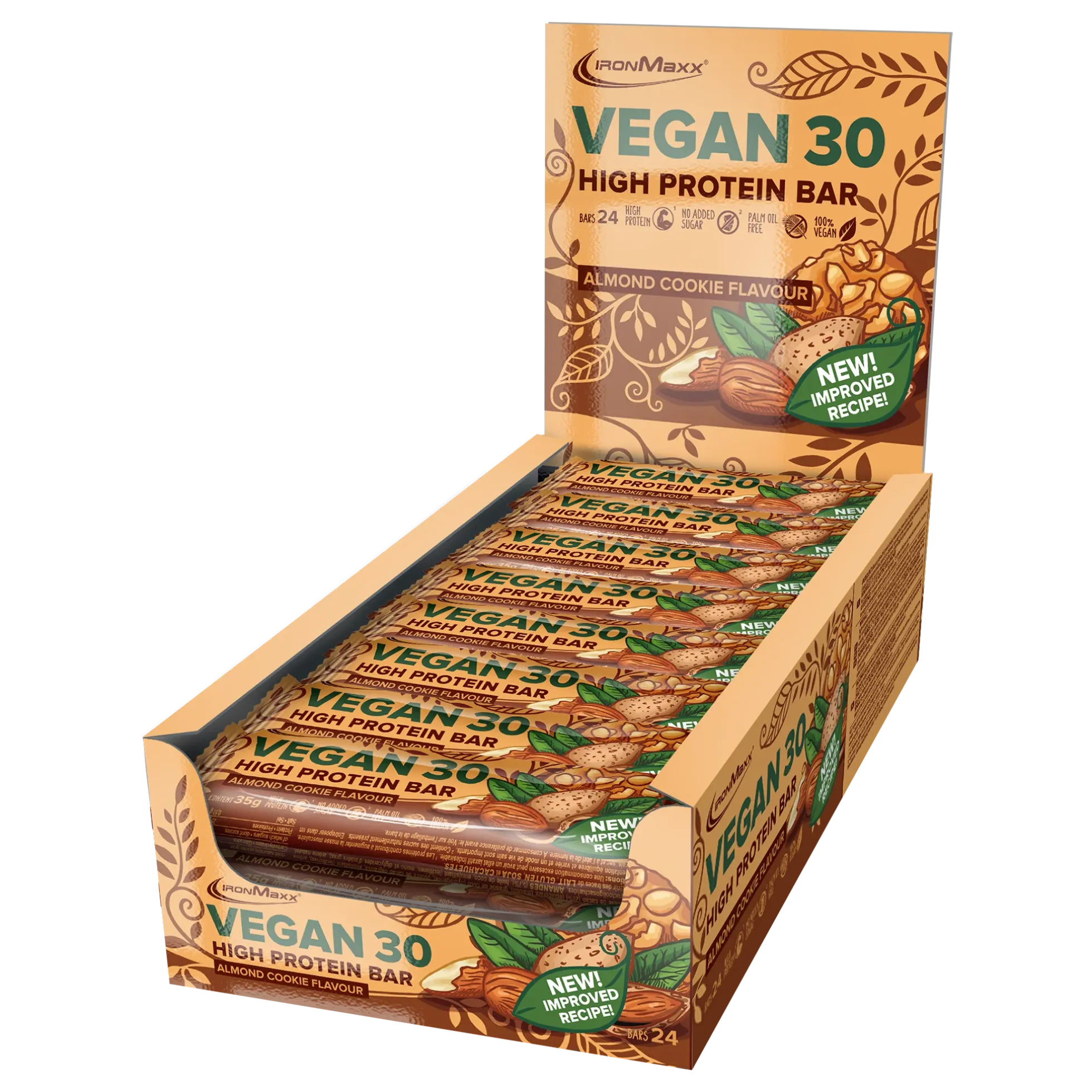 Vegan 30 Protein Riegel (24x35g)