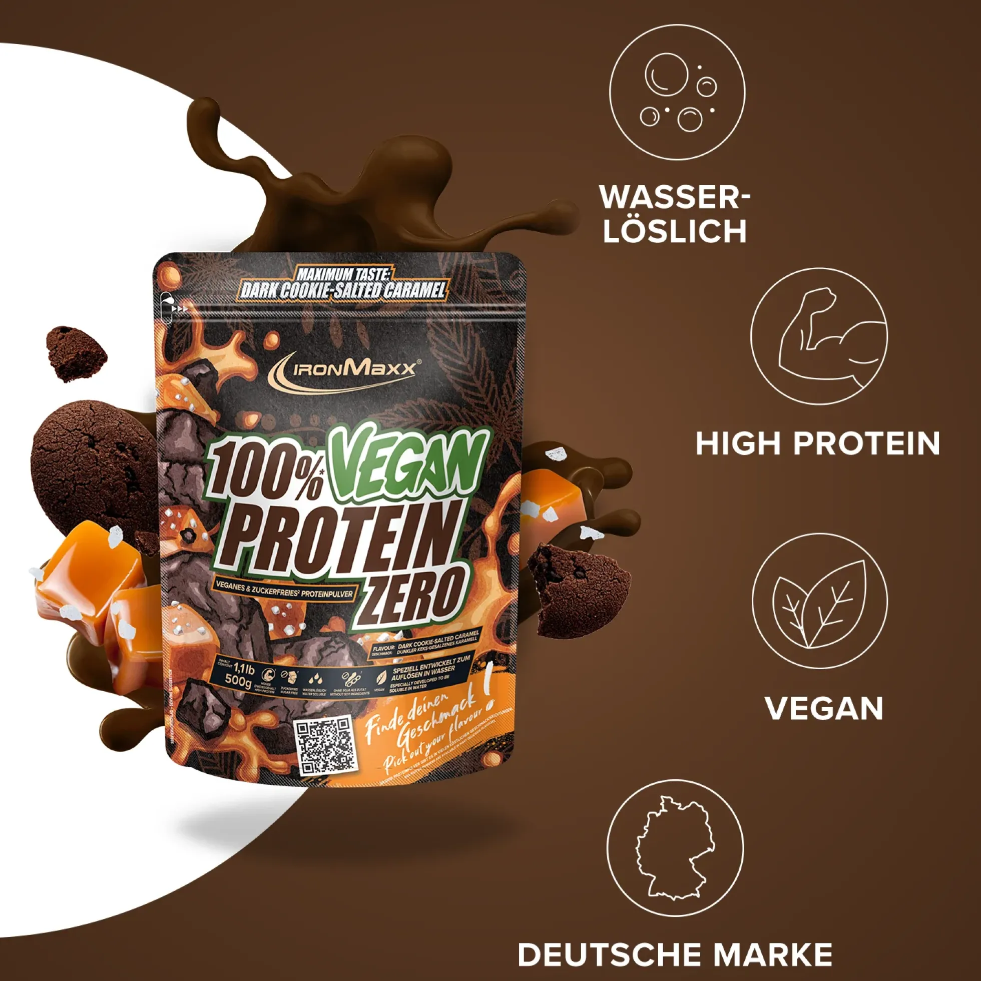 100% Vegan Protein Zero (500g)