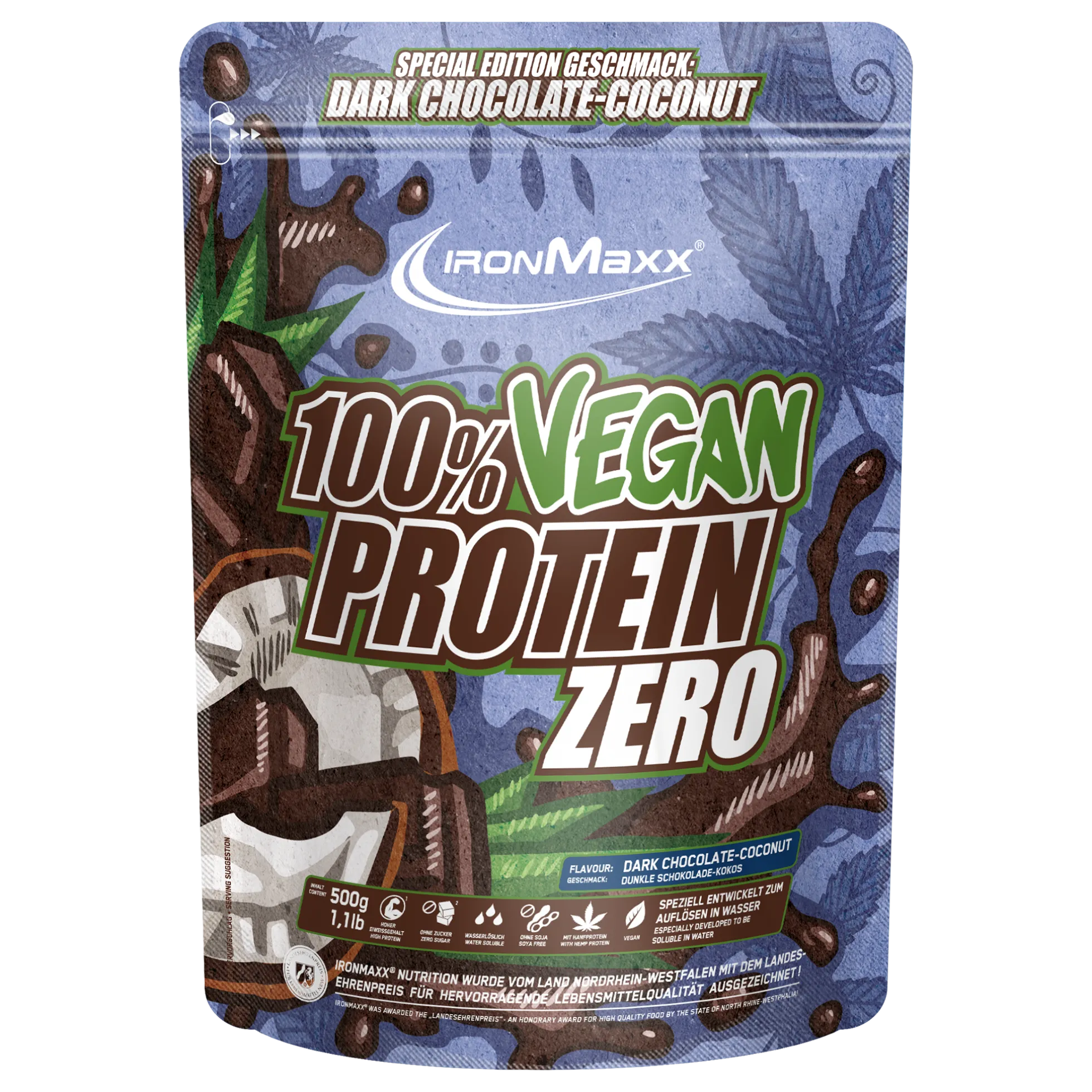 100% Vegan Protein Zero (500g)