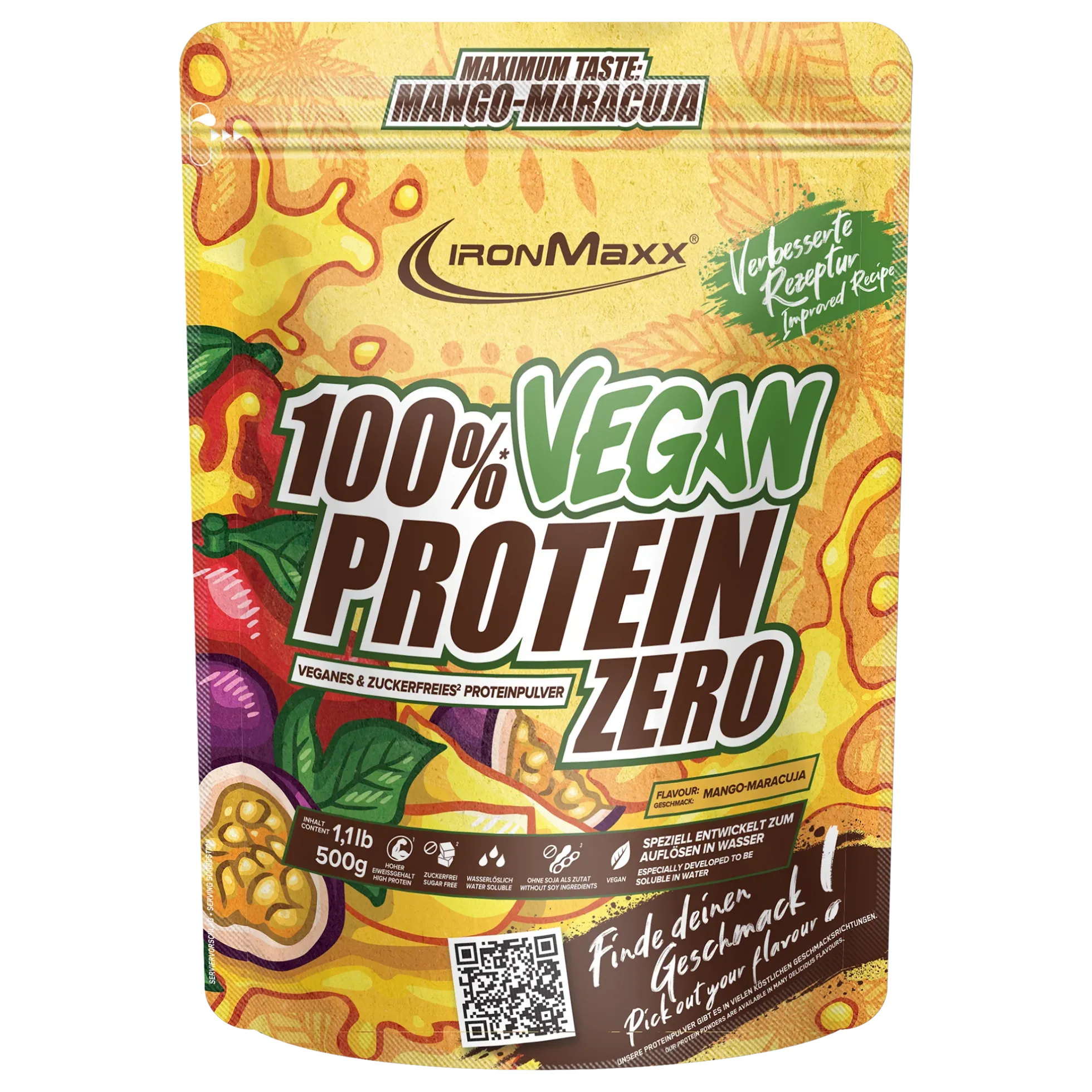 100% Vegan Protein Zero (500g)