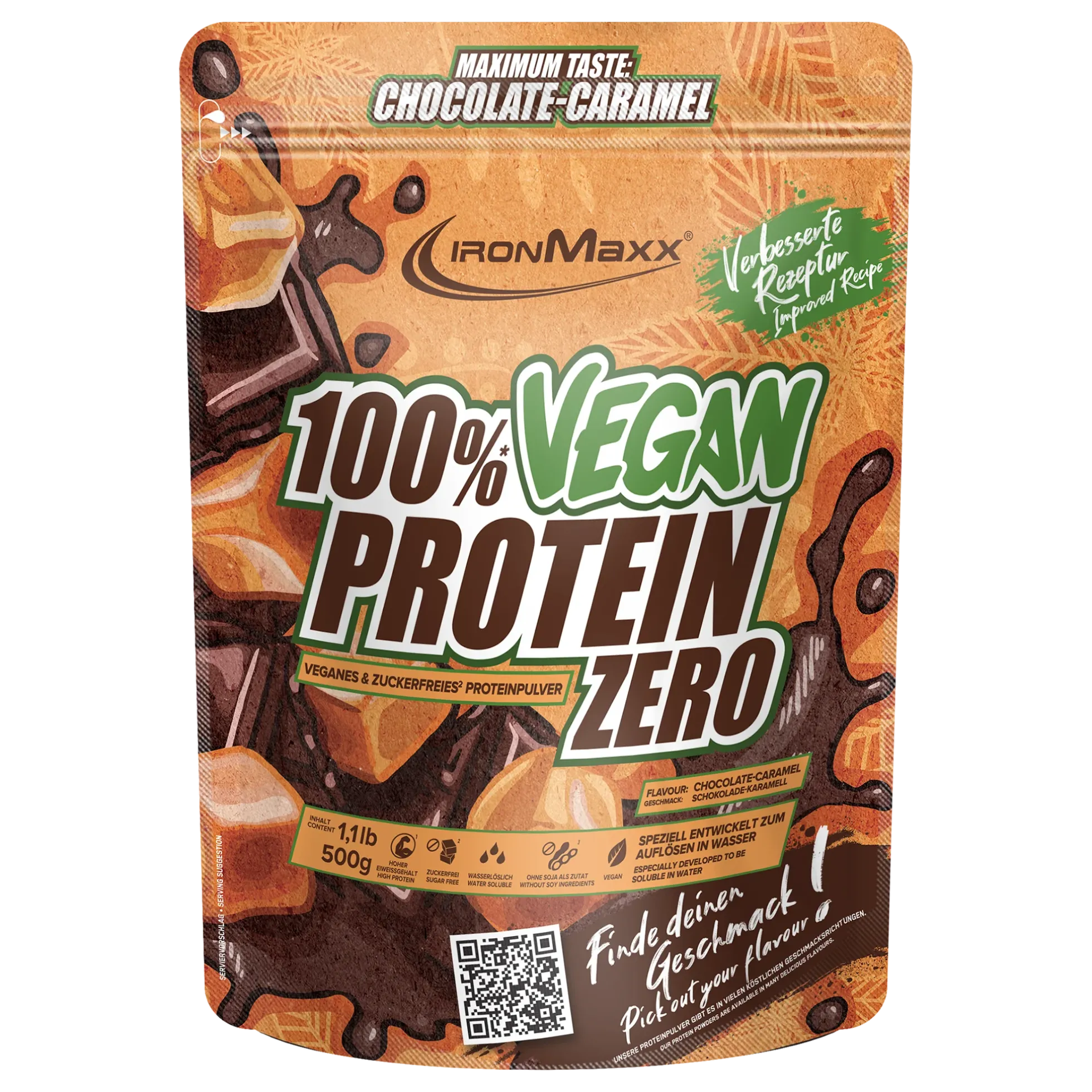 100% Vegan Protein Zero (500g)