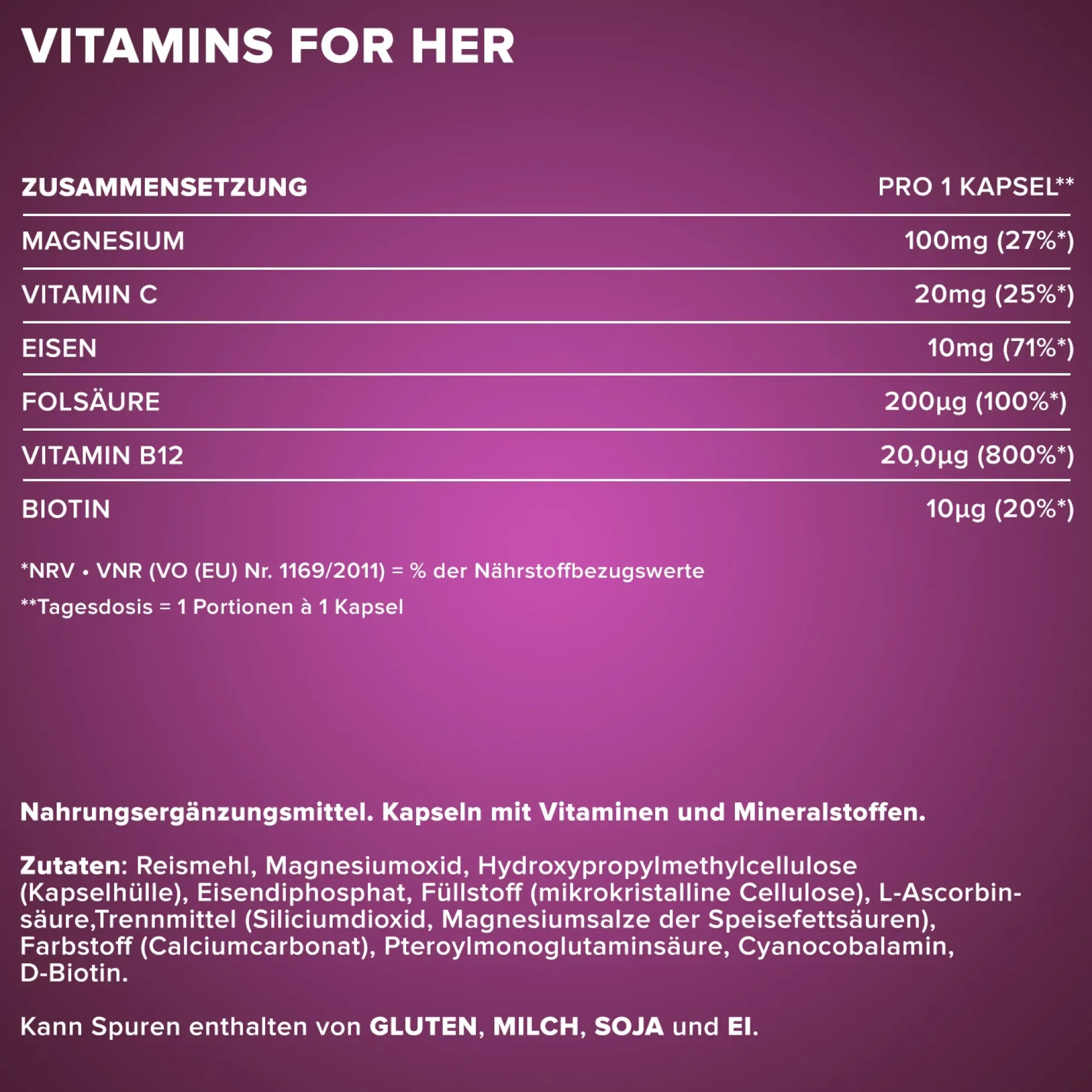Vitamins for Her